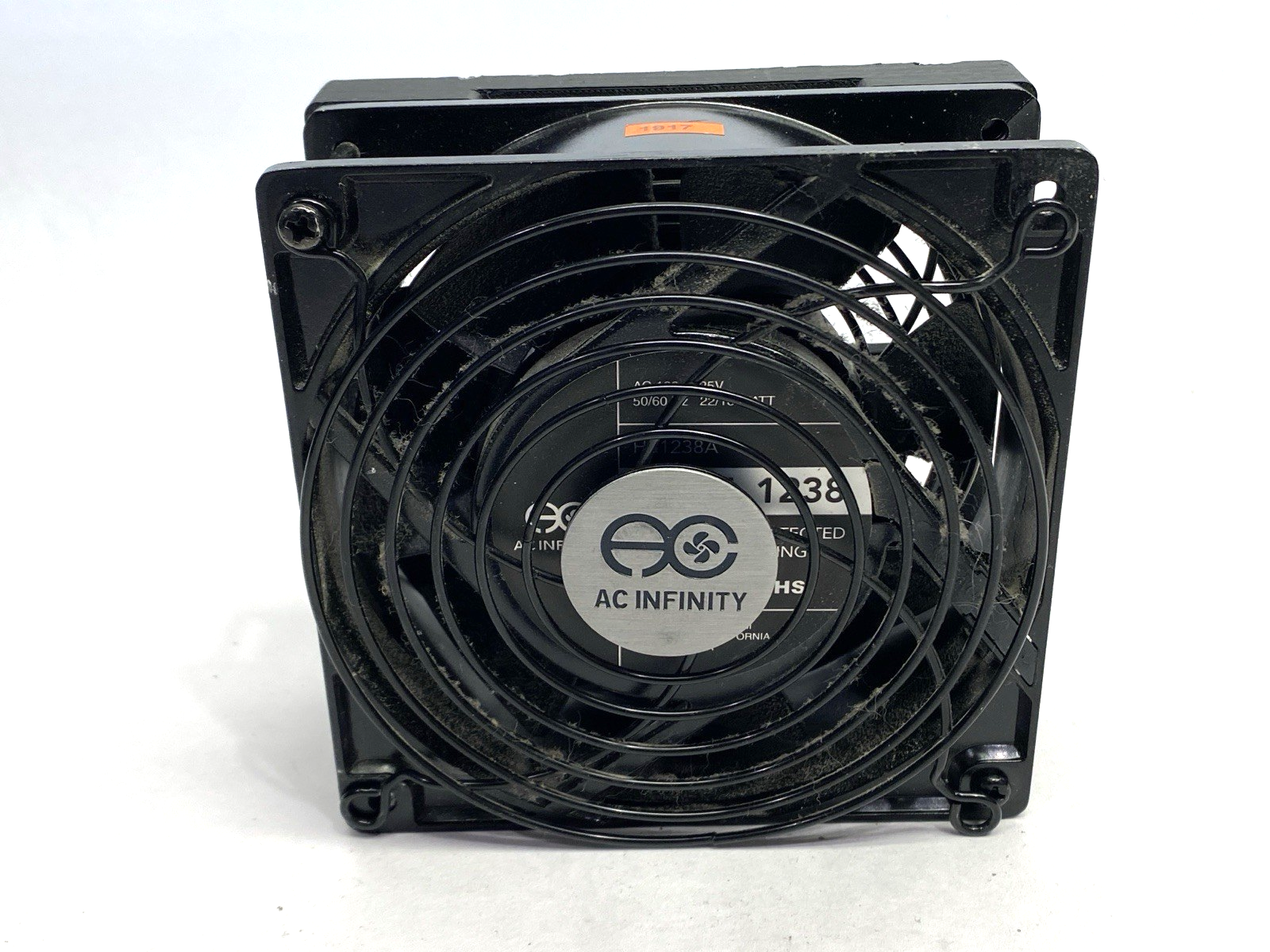 AC Infinity HS1238A Impedance Protected Dual Ball Bearing Axial Fan 1238 - Maverick Industrial Sales