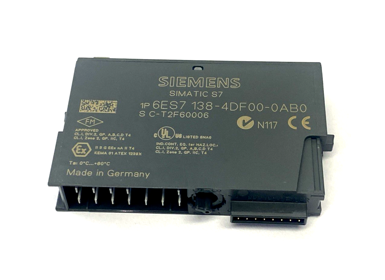 Siemens 6ES7138-4DF00-0AB0 3964/ASCII Serial Interface Electronic Module, 1 SI - Maverick Industrial Sales