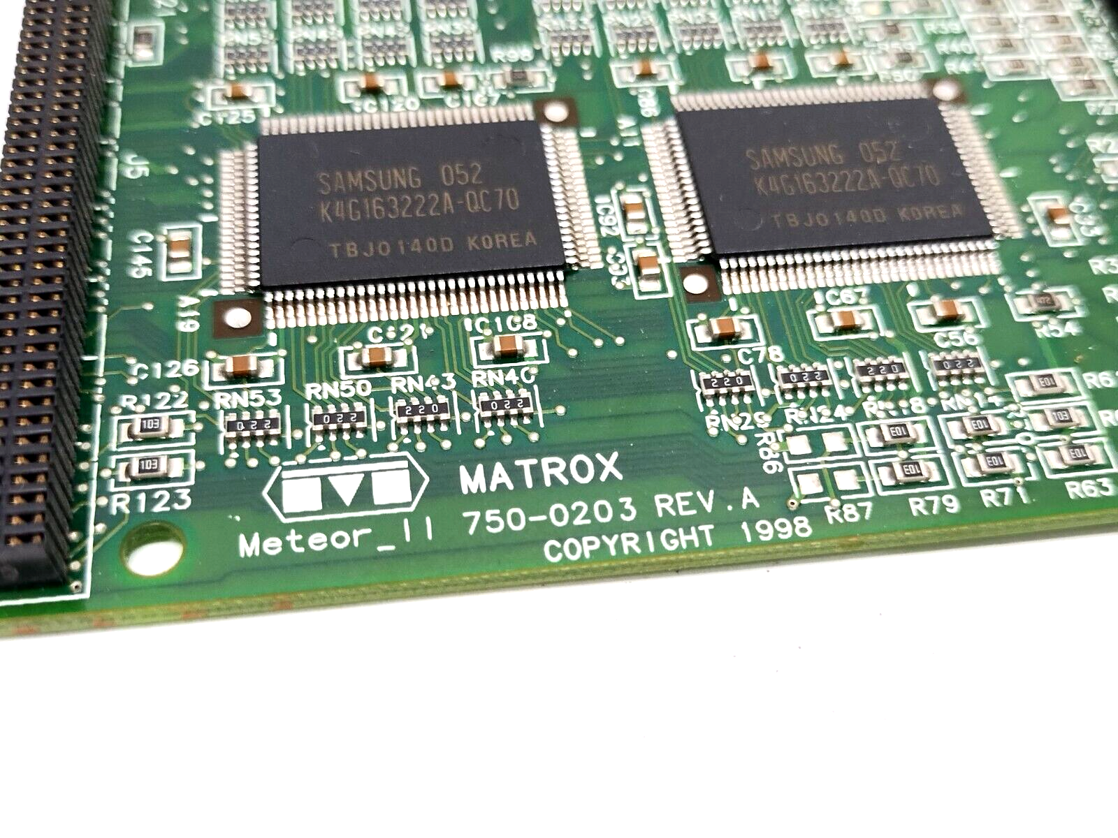 Matrox 63039620278 Meteor 2/4 Board 750-0203 Rev. A - Maverick Industrial Sales