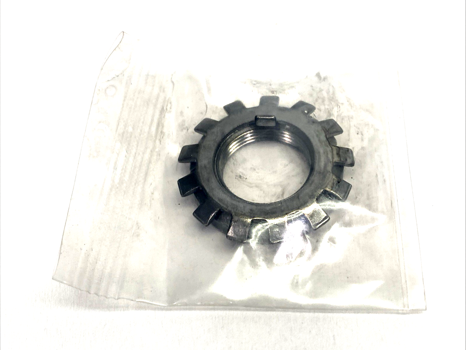 MiSUMi JLNK17 Bearing Lock Nut w/Tooth Lock Washer M17x1, Steel LOT OF 8 - Maverick Industrial Sales
