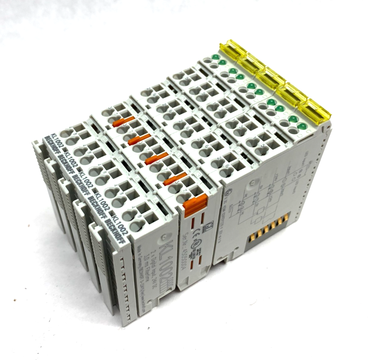 Beckhoff KL1002 Digital Input Bus Terminal 2-Channel 24VDC LOT OF 5 - Maverick Industrial Sales