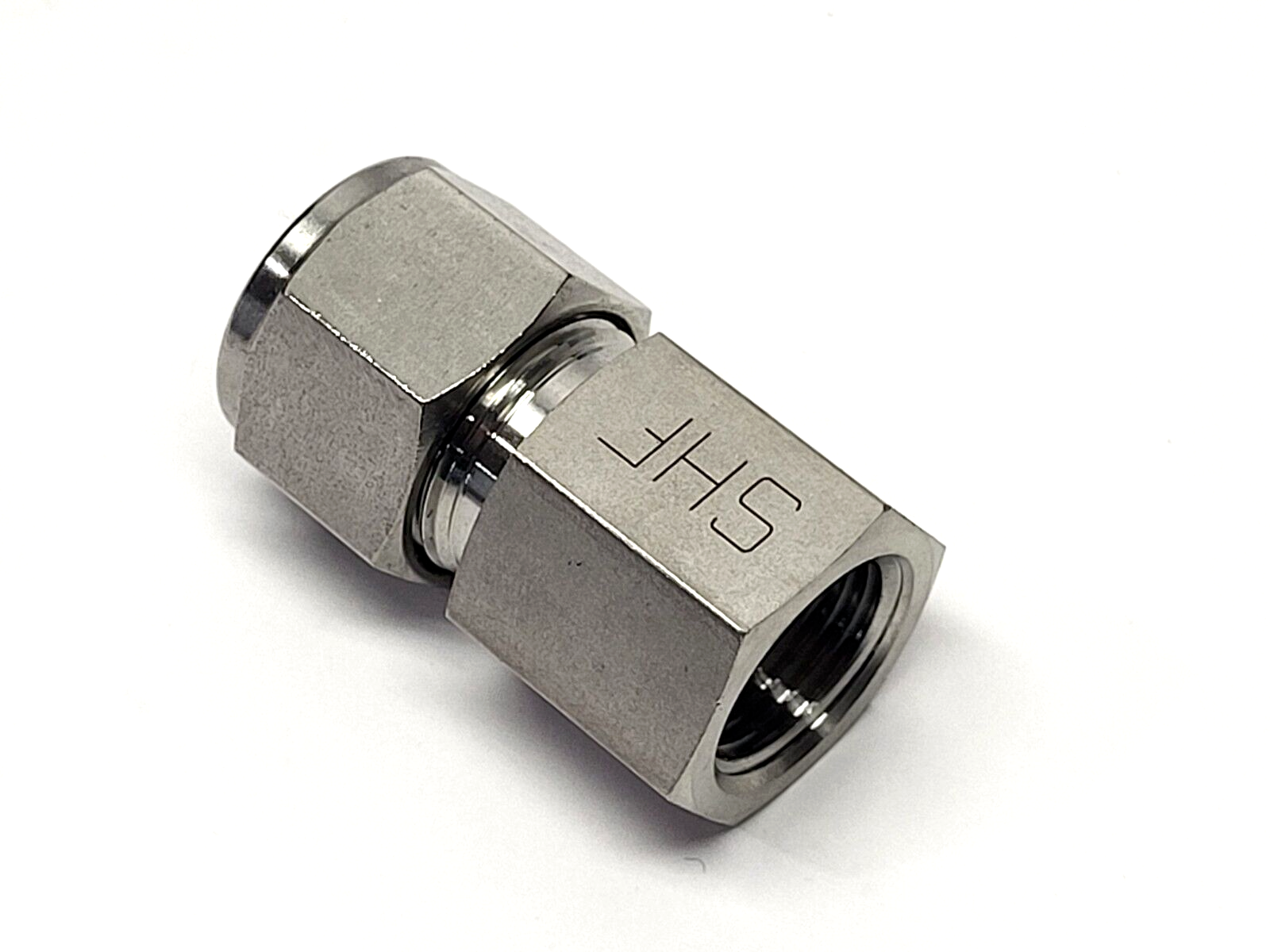 SHF I-LOK 316-NPT Stainless Steel Straight Adapter 1/2" I-LOK-316L - Maverick Industrial Sales