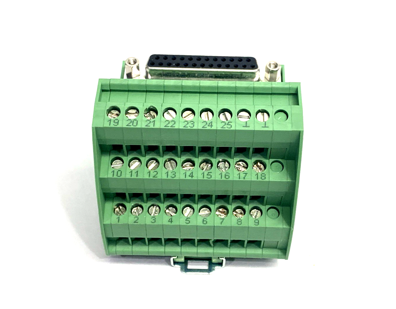 VIP-3/SC/D25SUB/F,2315188 | Phoenix Contact VIP-3/SC/D25SUB/F VARIOFACE Termination Board Module 2315188 - Used - Maverick Industrial Sales