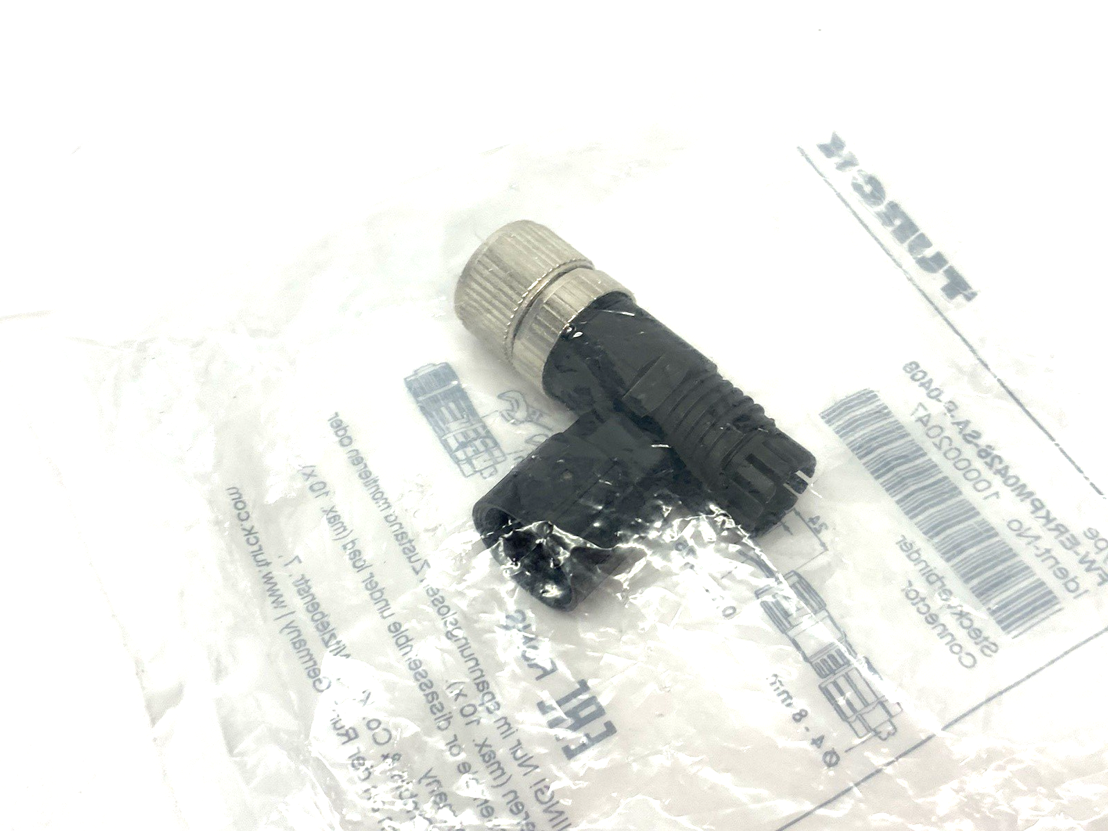 Turck FW-ERKPM0426-SA-P-0408 Field Wireable Connector Female Straight 100002047 - Maverick Industrial Sales