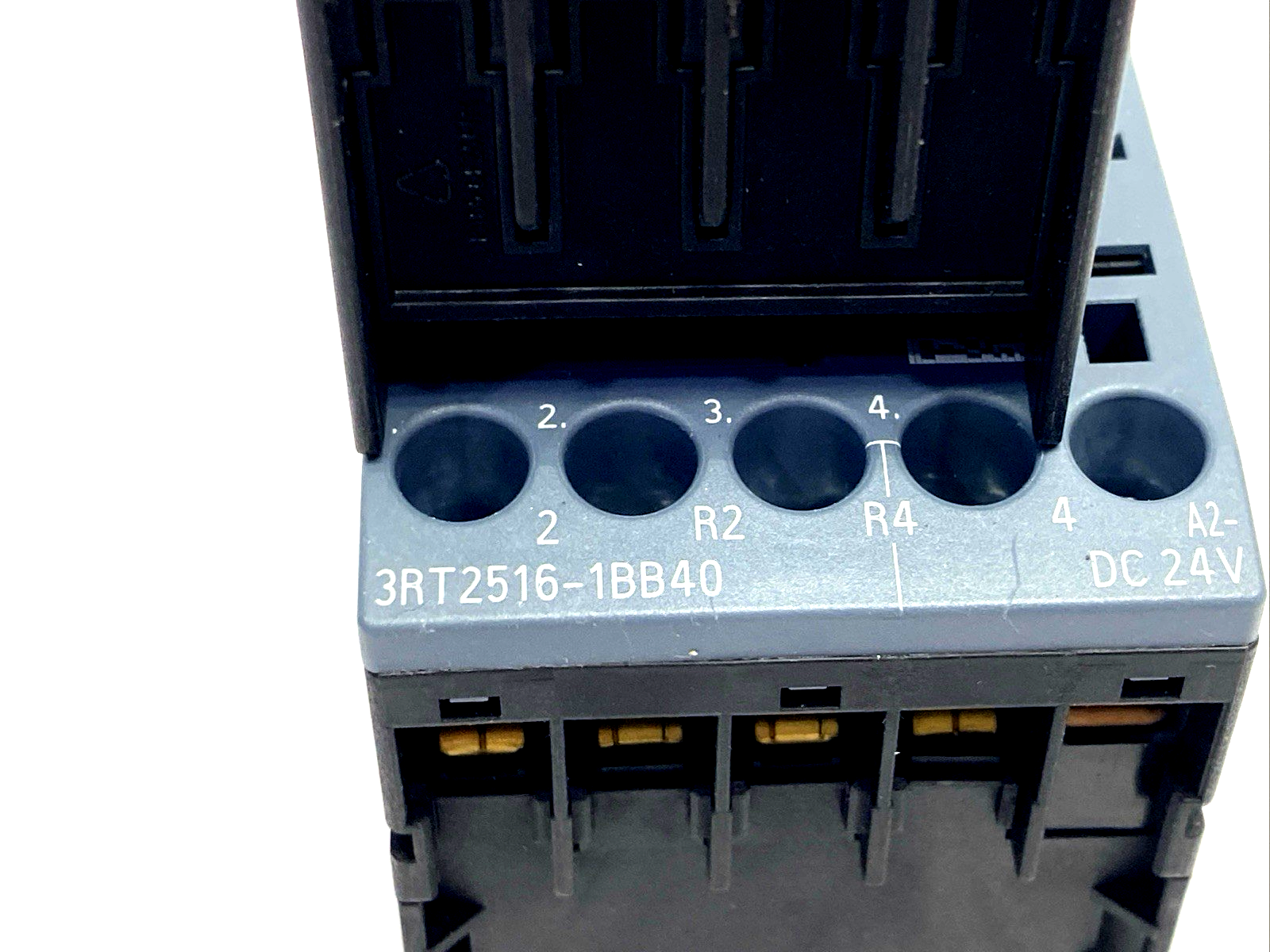 Siemens 3RT2516-1BB40 Power Contactor, AC-3, 9A, 4kW 400V, 4P 24VDC - Maverick Industrial Sales