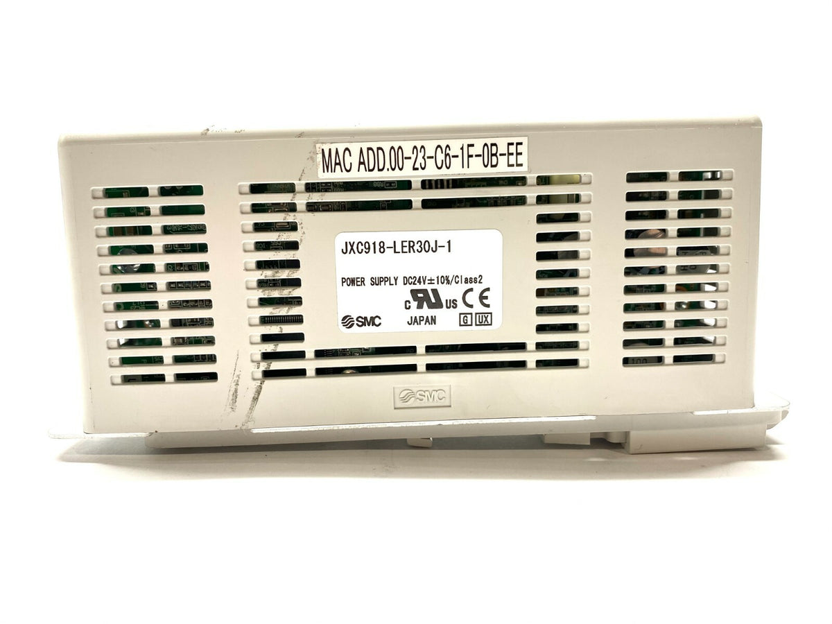 JXC918-LER30J-1 | SMC Ethernet/IP Direct Connect Electric Actuator Controller - Used - Maverick Industrial Sales