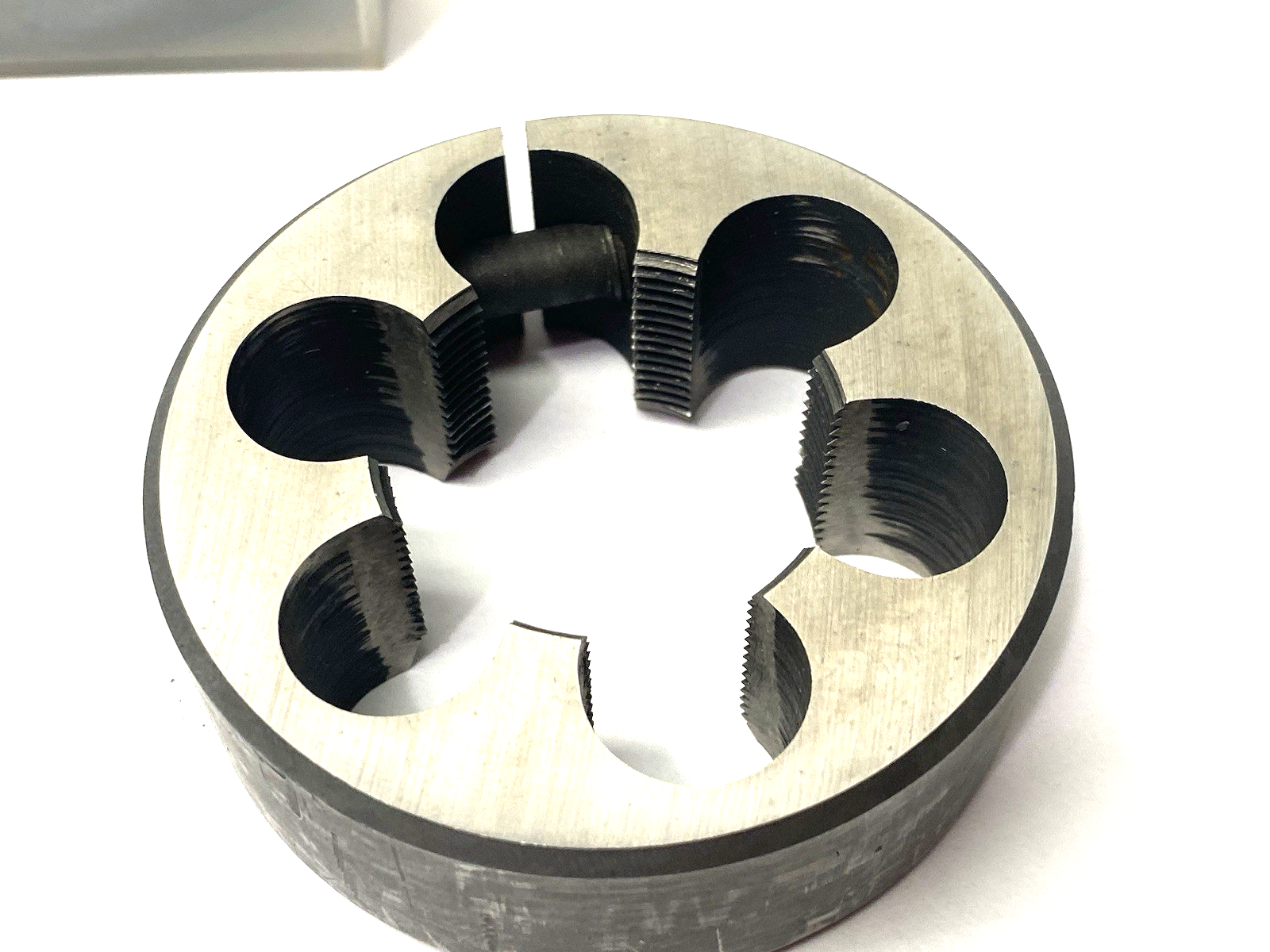 None | M39x1.5 HSS 6-Hole Round Thread Die - Used - Maverick Industrial Sales