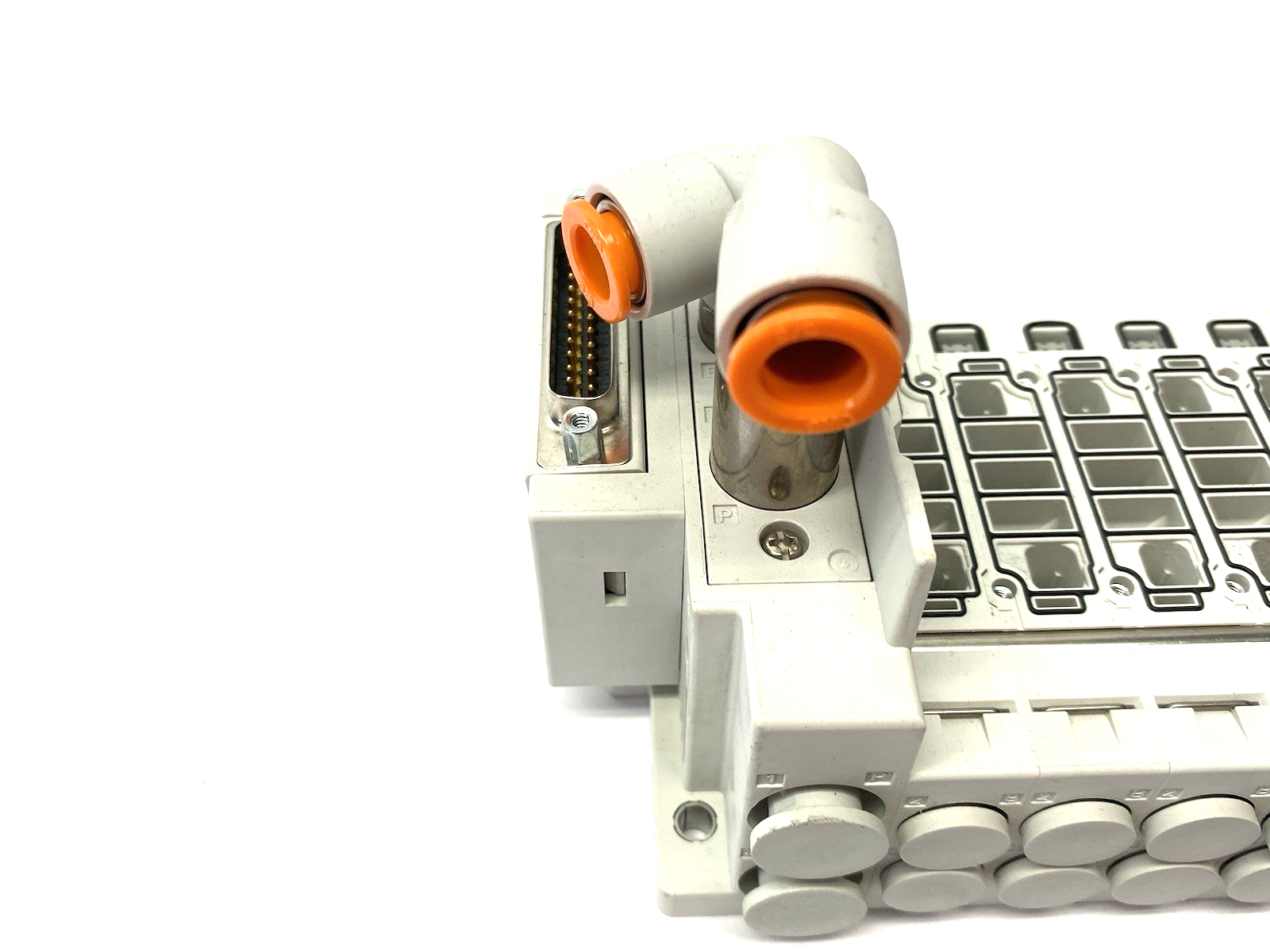 SMC SS5Y5-12F1-09B-N 9-Station Pneumatic Manifold Assembly Unit - Maverick Industrial Sales