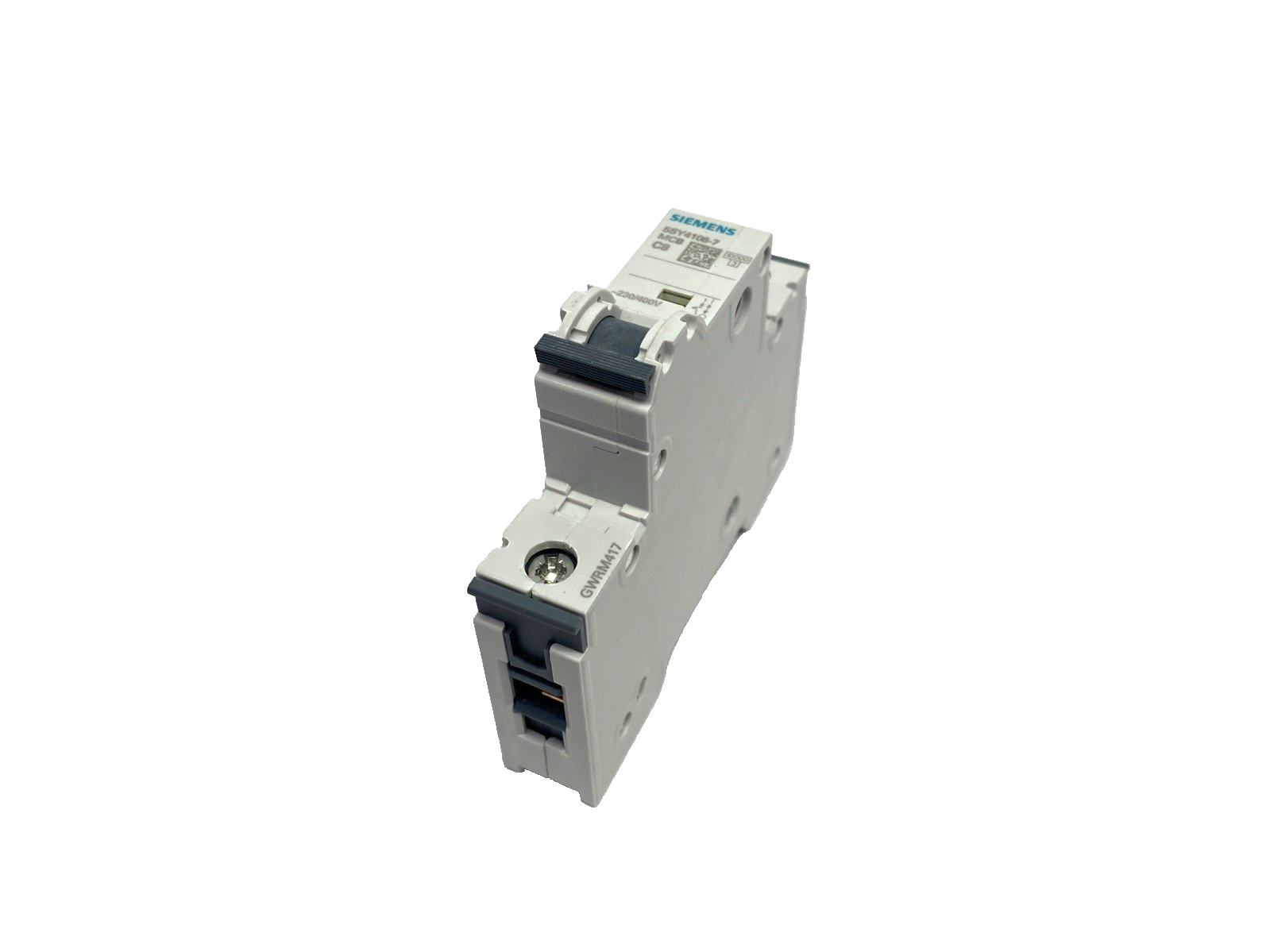 Siemens 5SY4108-7 Miniature Circuit Breaker 230/400V 10kA, 1-Pole, C-Trip, 8A - Maverick Industrial Sales