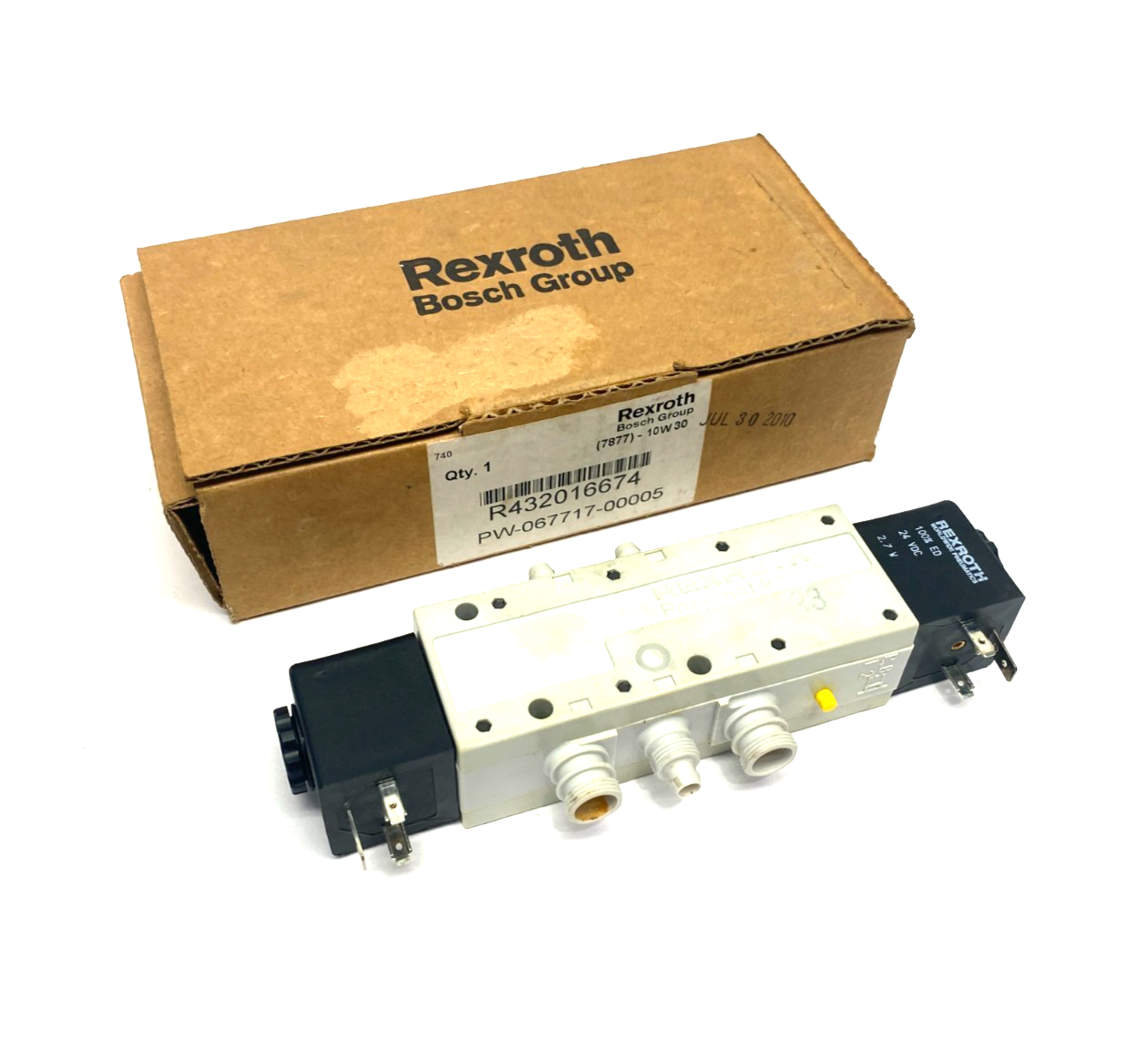 Bosch Rexroth R432016674 Double Solenoid Valve 5/3 - Maverick Industrial Sales