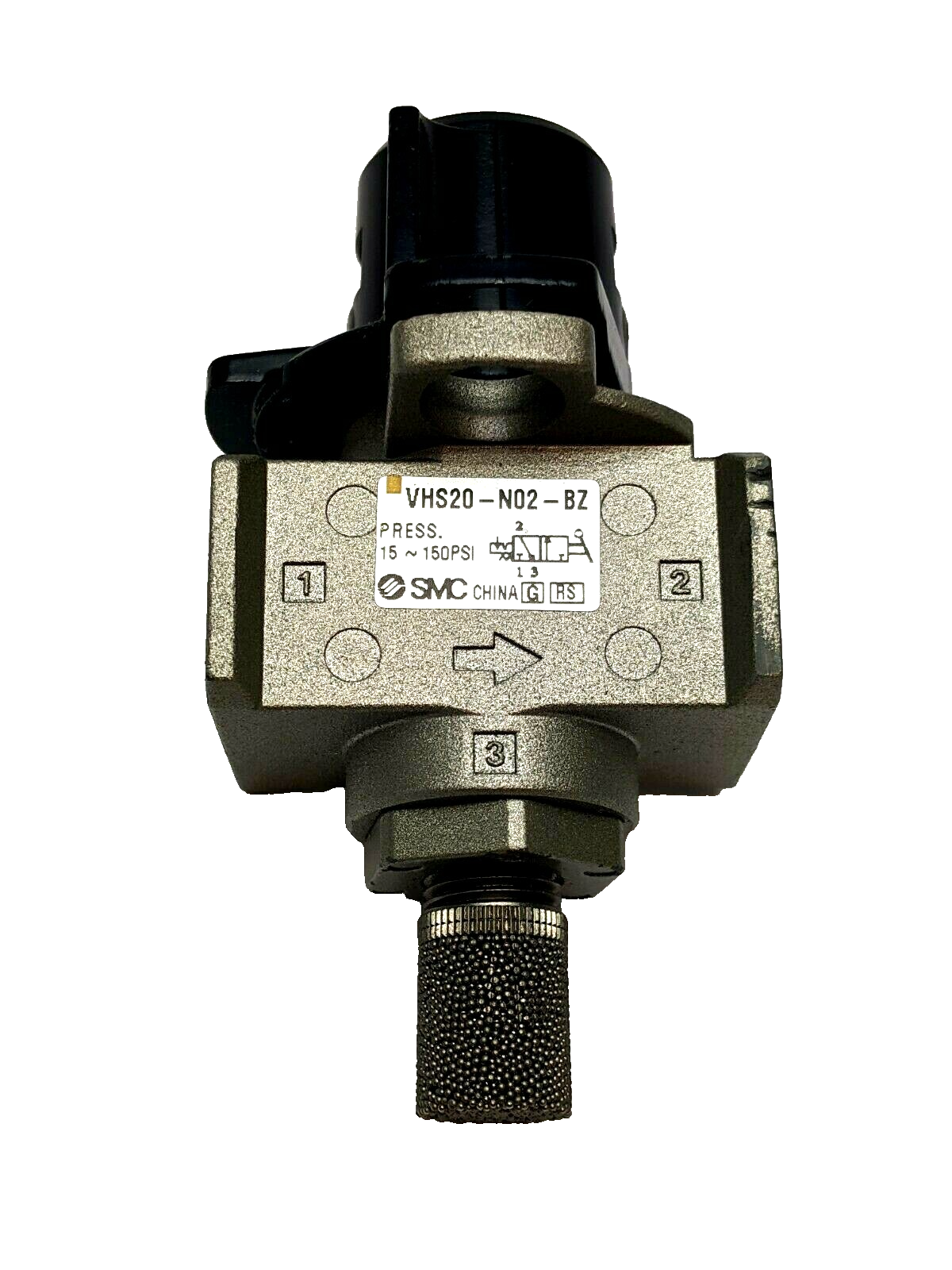 VHS20-N02-BZ | SMC Lock Out Valve - Used - Maverick Industrial Sales