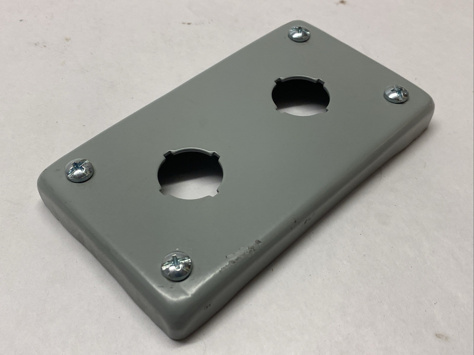 Hoffman E2PBGXM Deep Pushbutton Enclosure 2PB x 22.5mm - Maverick Industrial Sales