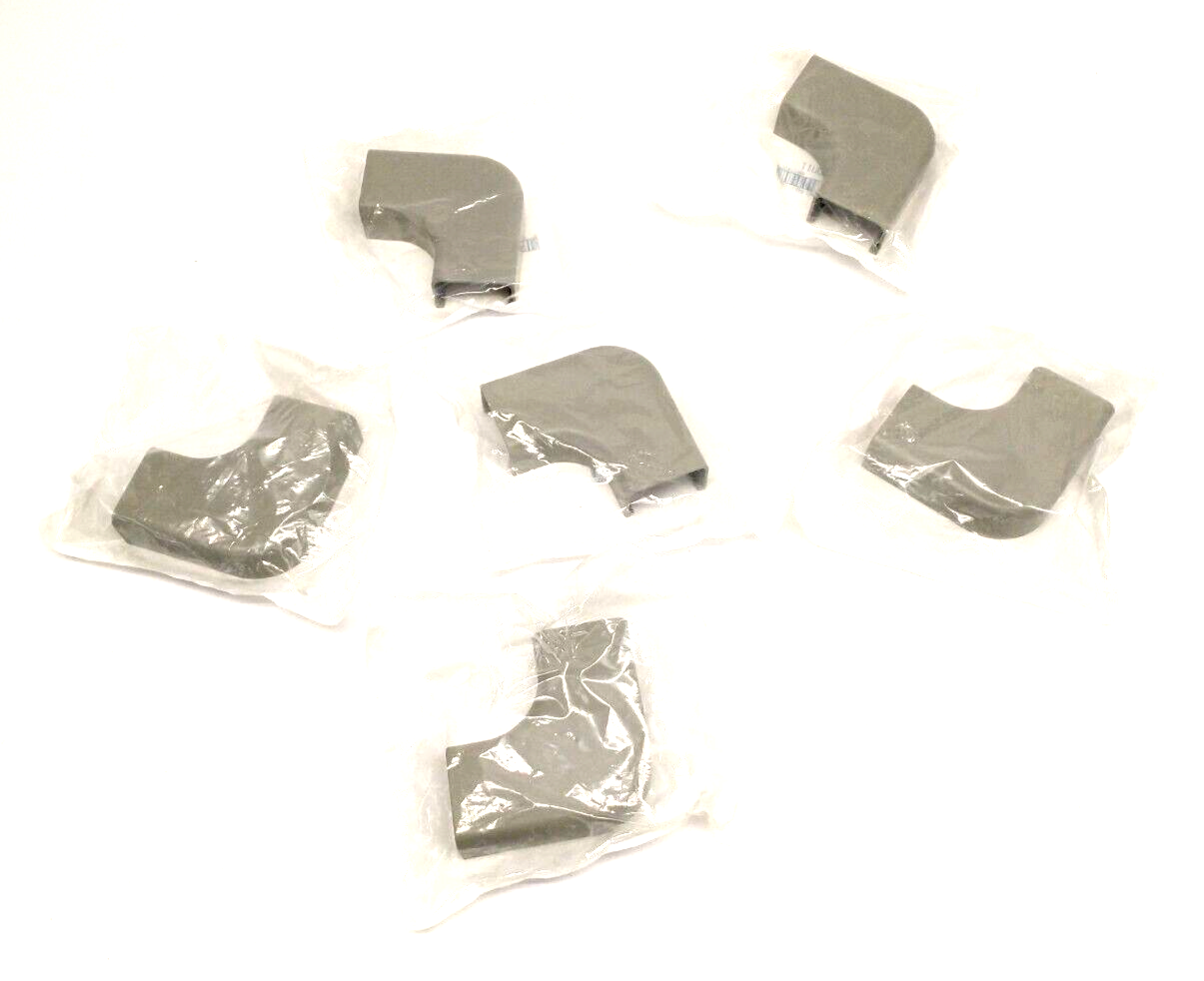 Panduit RAFC10IG-X Surface Raceway LD10/LDPH10 Gray, Right Angle LOT OF 6 - Maverick Industrial Sales