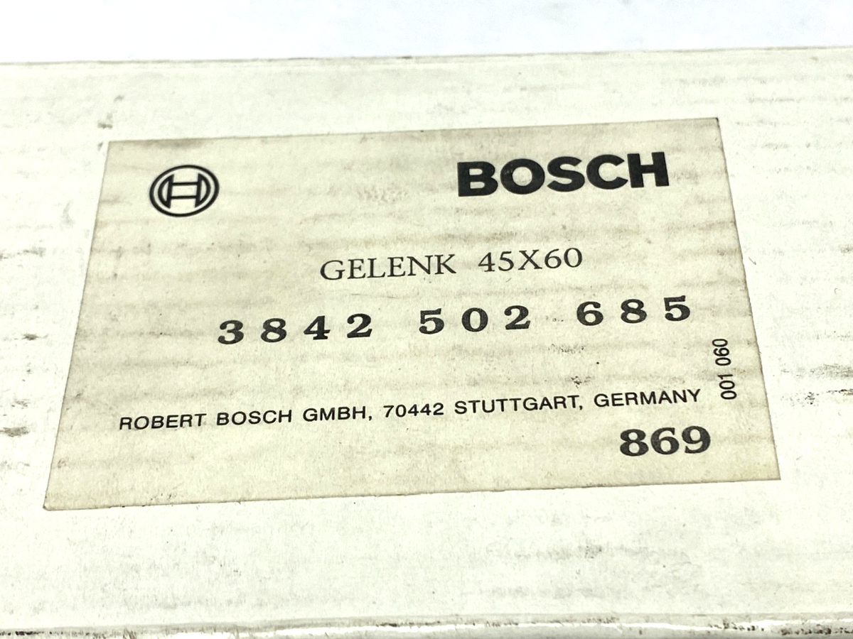 Bosch 3842502685 Aluminum Joint 45X60 - Maverick Industrial Sales