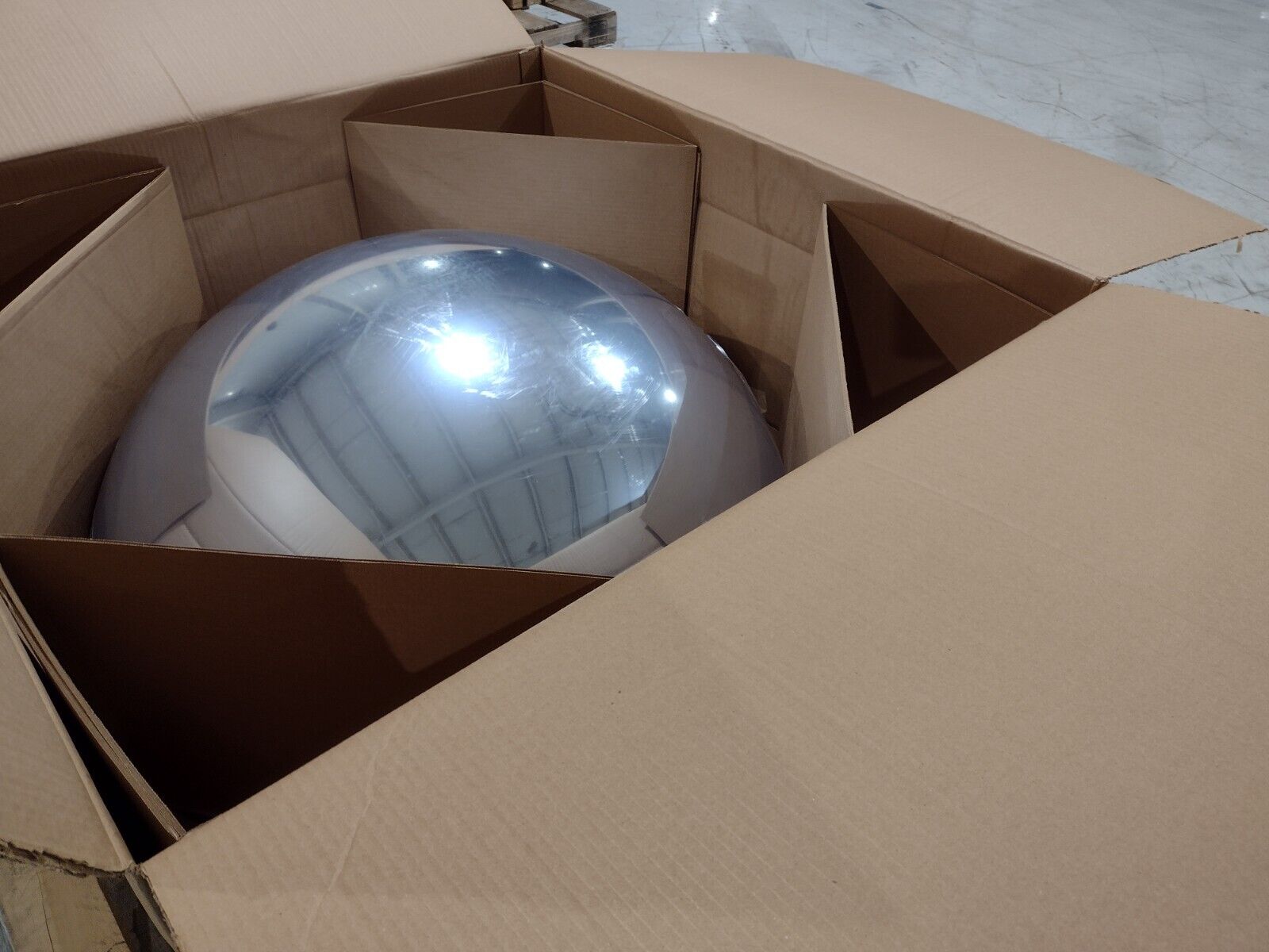 Relius Vision DPB3600 36" Dome 360 Degree Acrylic Dome Mirror 7943301 - Maverick Industrial Sales