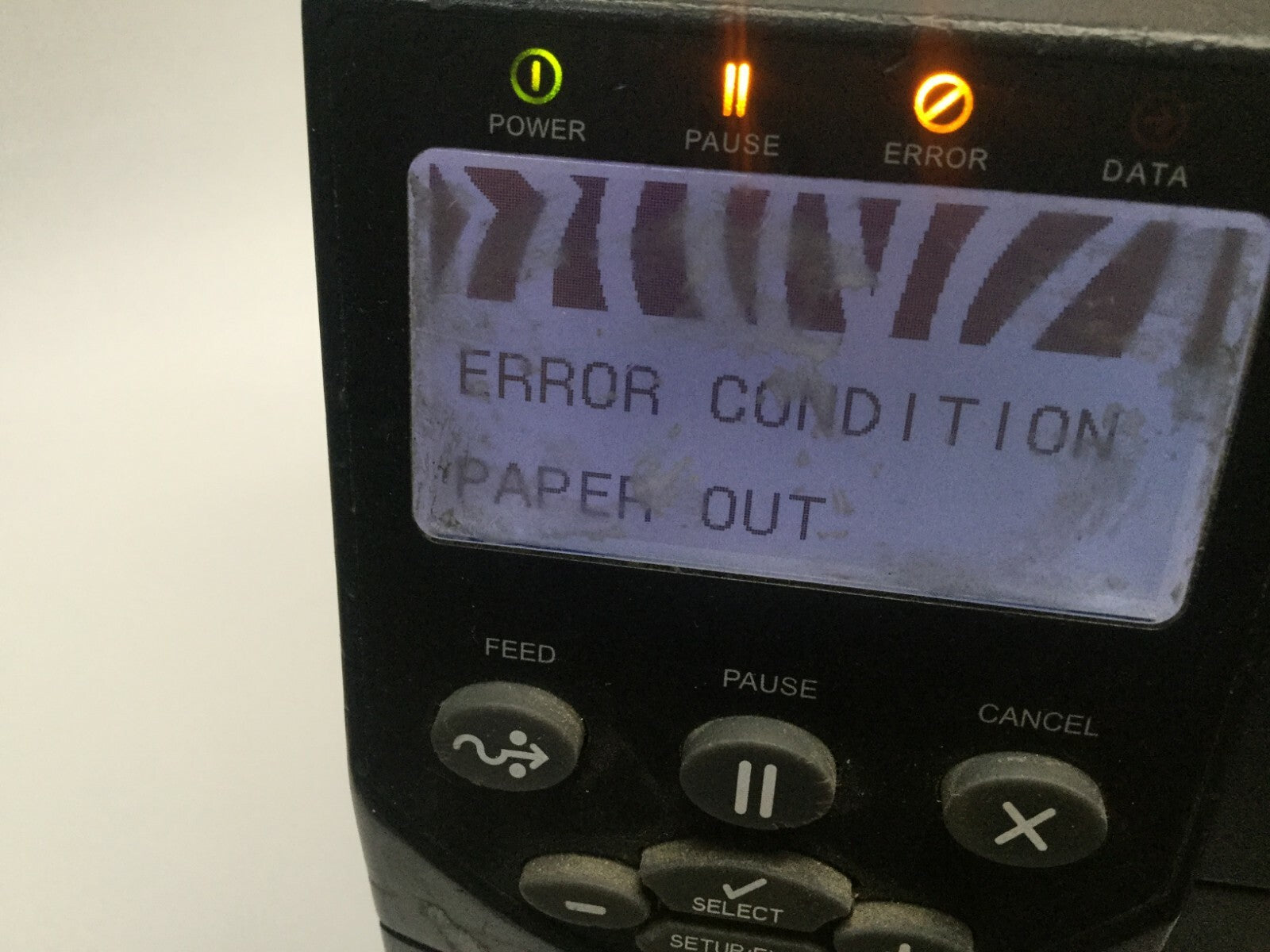 Zebra ZM400-2001-4000T Thermal Label Printer ZM400 - C - For parts or not working - Maverick Industrial Sales