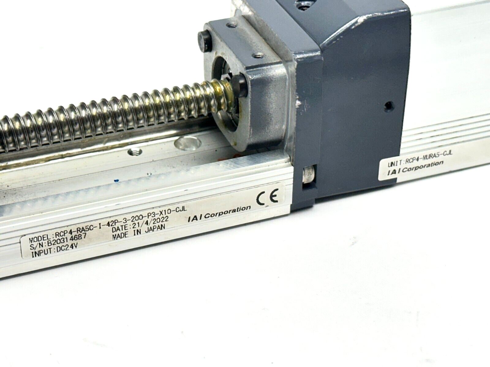 IAI RCP4-RA5C-I-42P-3-200-P3-X10-CJL ROBO RCP4 Actuator Rod Type In-Line Motor - Maverick Industrial Sales
