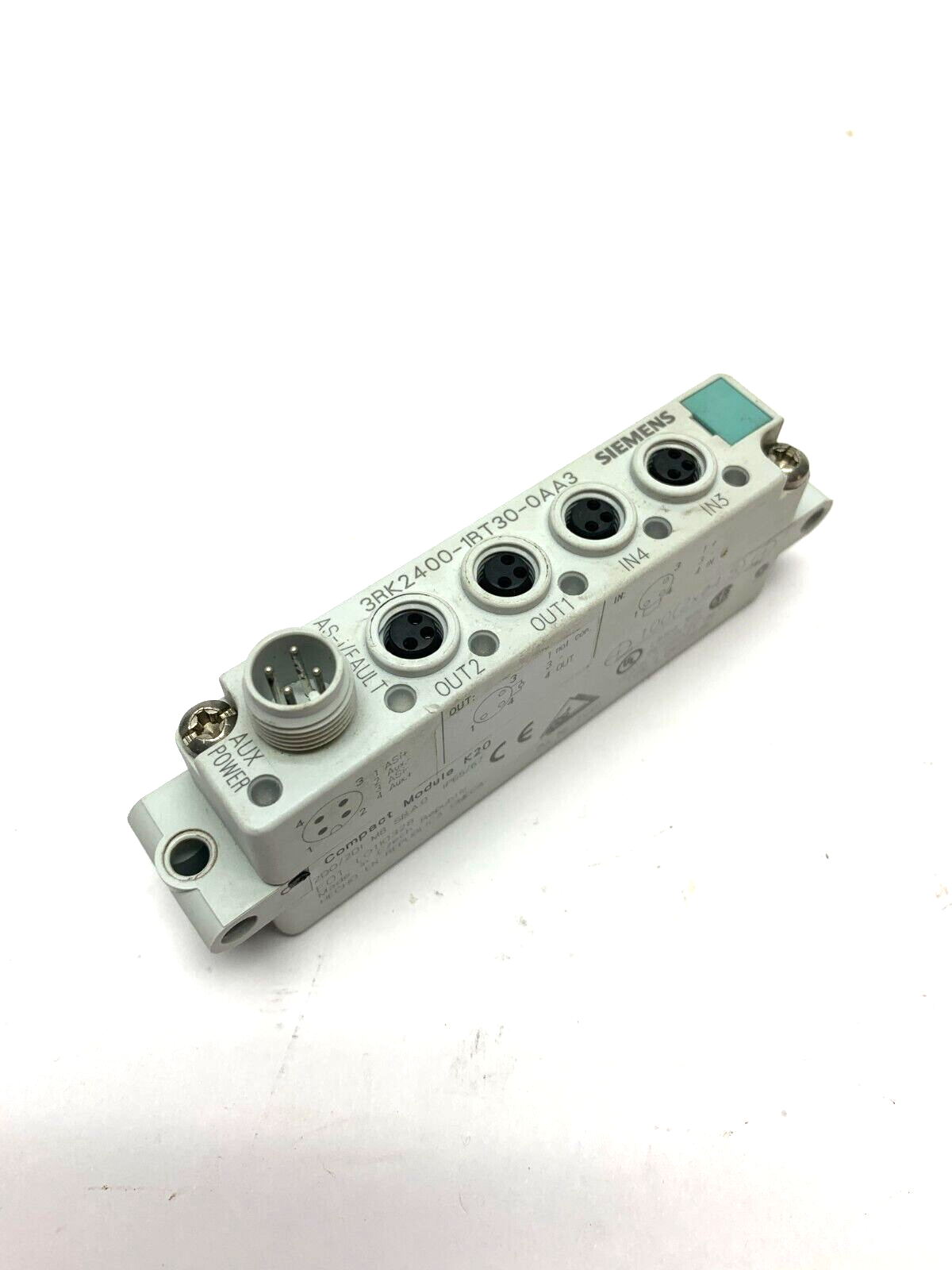 Siemens 3RK2400-1BT30-0AA3 AS-i Compact Module K20 - Maverick Industrial Sales