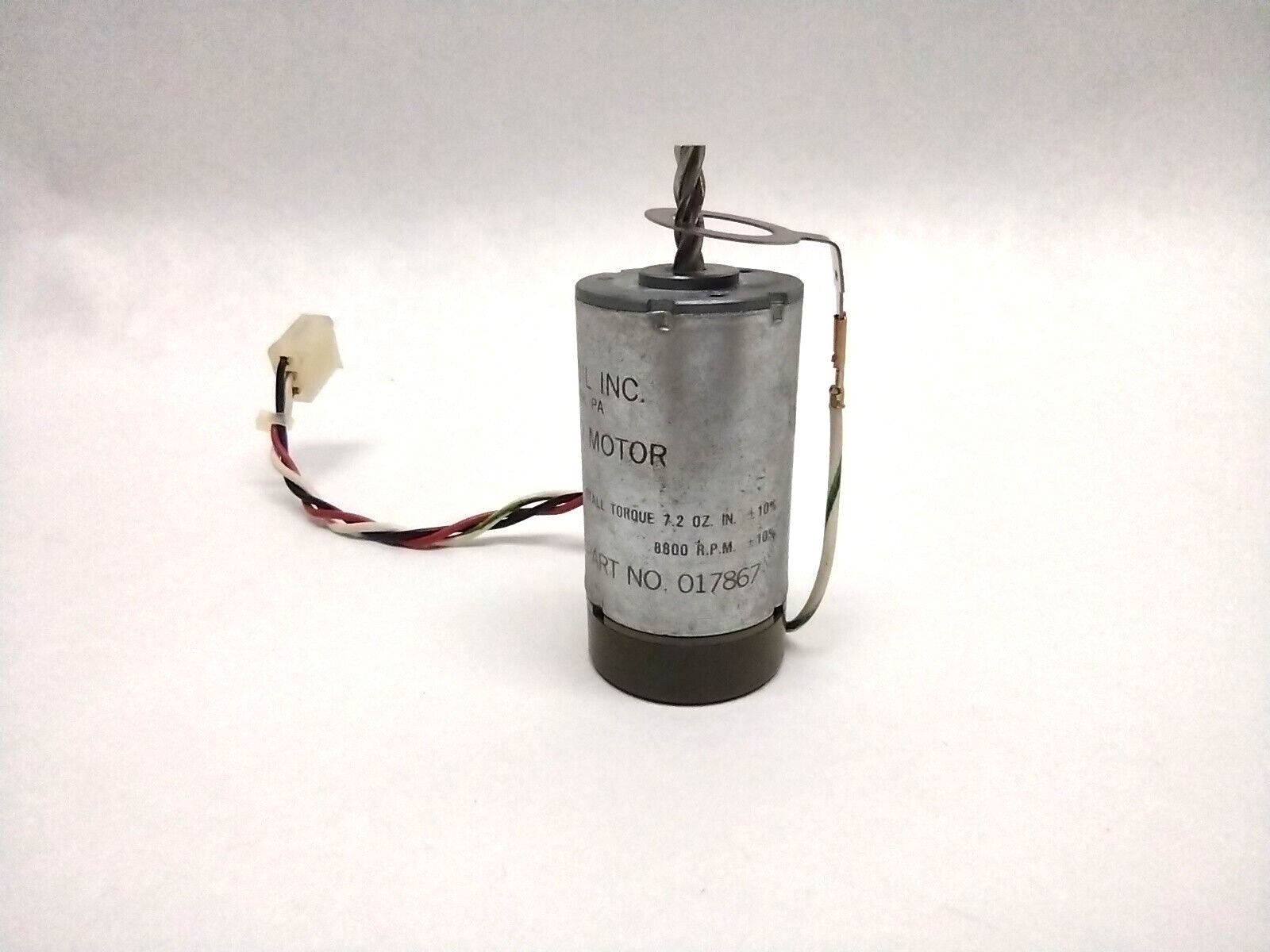 1081-116 | Transicoil DC Servo Motor 24VDC 8800rpm - Used - Maverick Industrial Sales