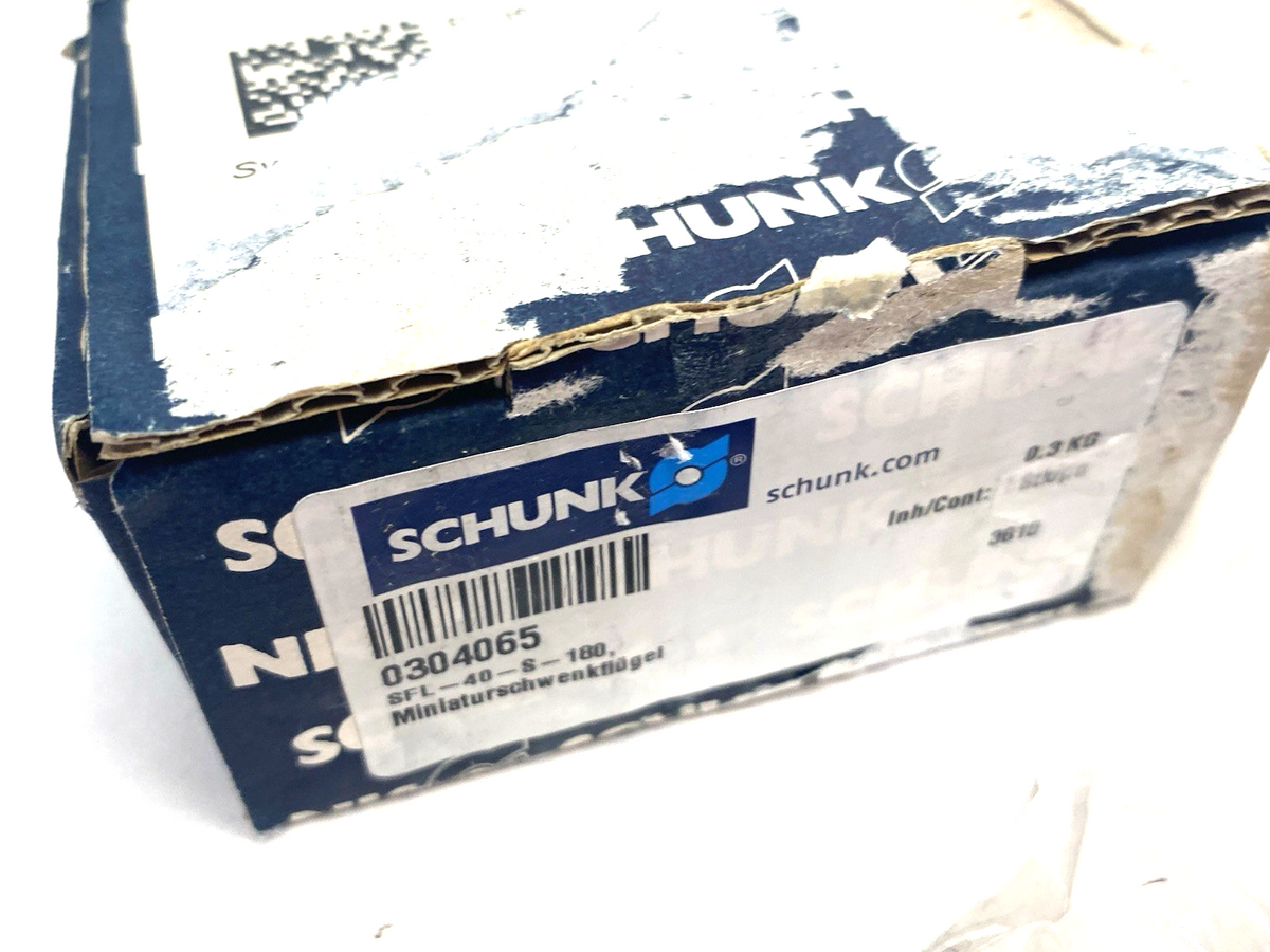 Schunk 0304065 Miniature Swivel Vane SFL-40-S-180 - Maverick Industrial Sales