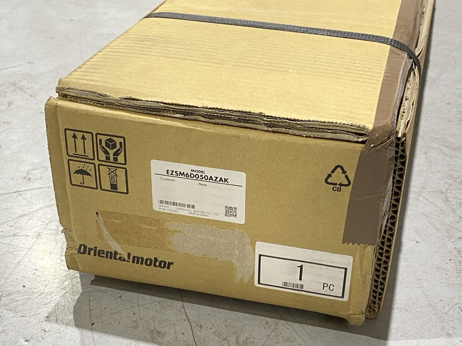 Oriental Motor EZSM6D050AZAK EZS Series Electric Linear Actuator 500mm Stroke - Maverick Industrial Sales