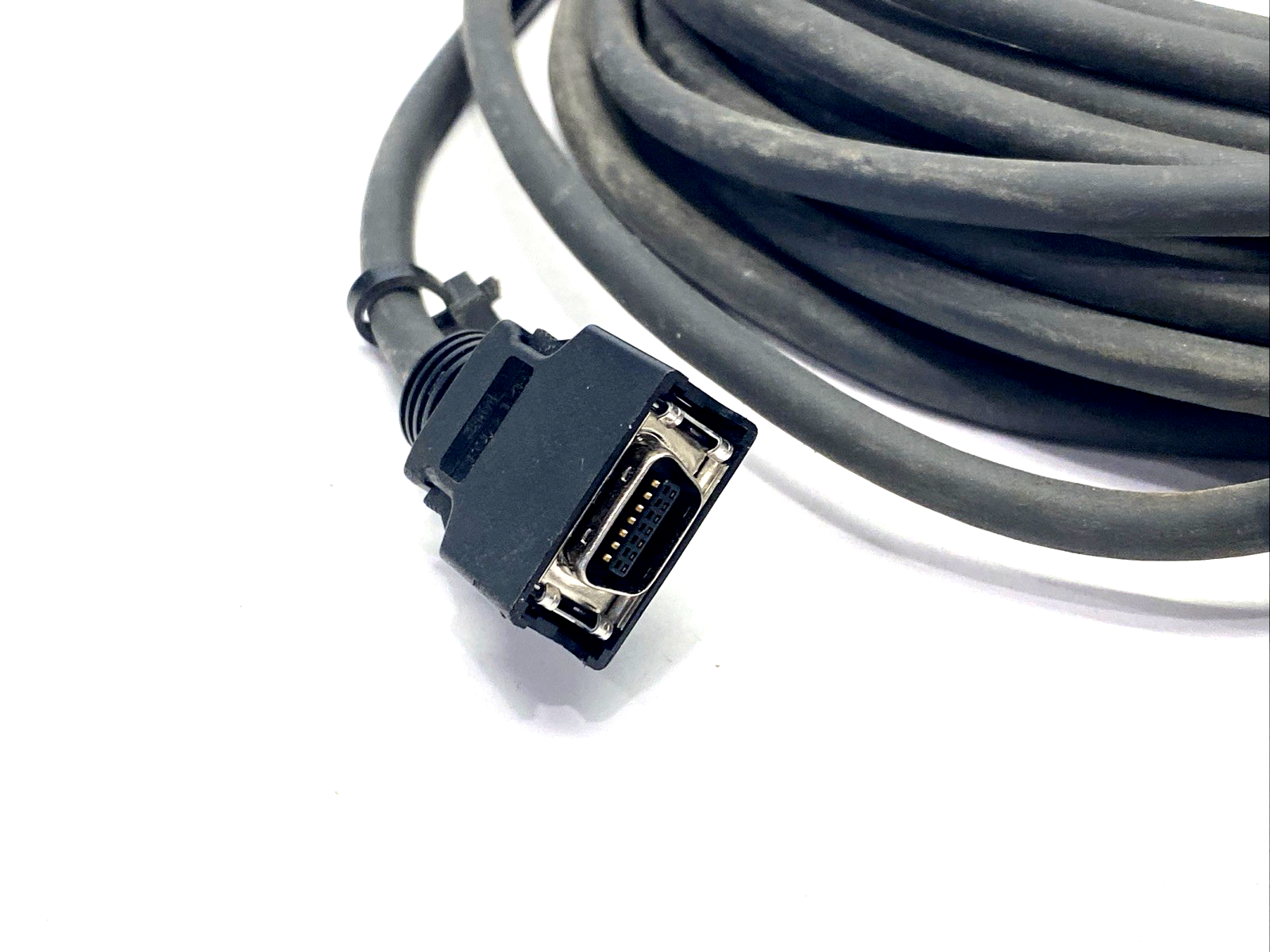 CB-A10 | Keyence Laser Displacement Sensor Head-Controller Cable/Cordset 10m - Used - Maverick Industrial Sales