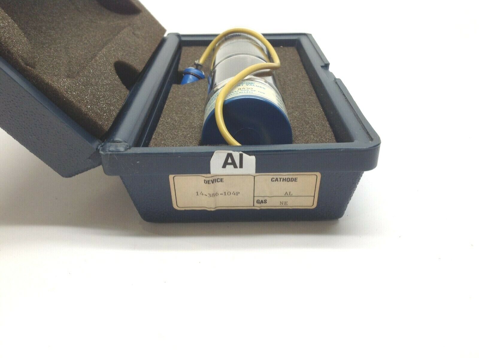 Fisher 14-386-104P AL Aluminum Element Ne Neon Gas Hollow Cathode Bulb - Maverick Industrial Sales