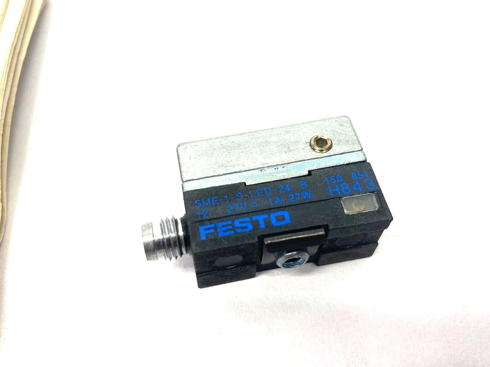 Festo SME-1-S-LED-24-B Block Design Electric Proximity Switch Sensor 150851 - Maverick Industrial Sales