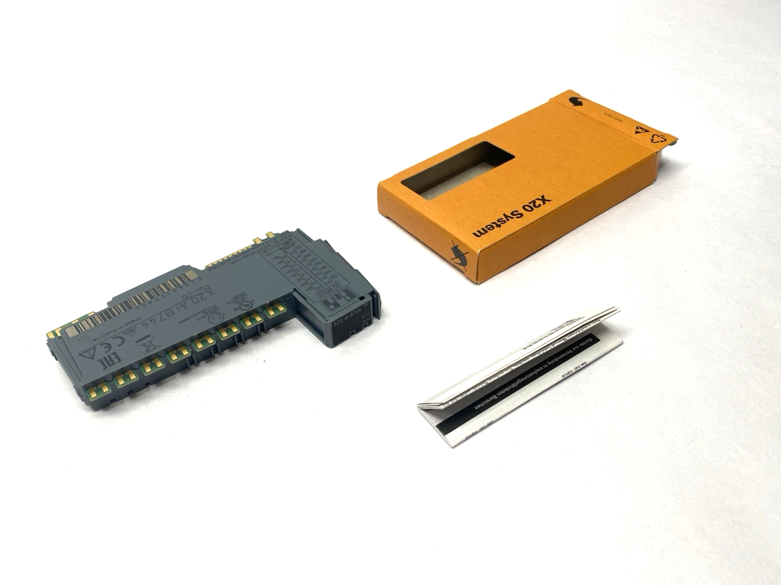 X20AIB744 | B&R Automation Rev. C0 Analog Input Module 4-Inputs - New – Open box - Maverick Industrial Sales
