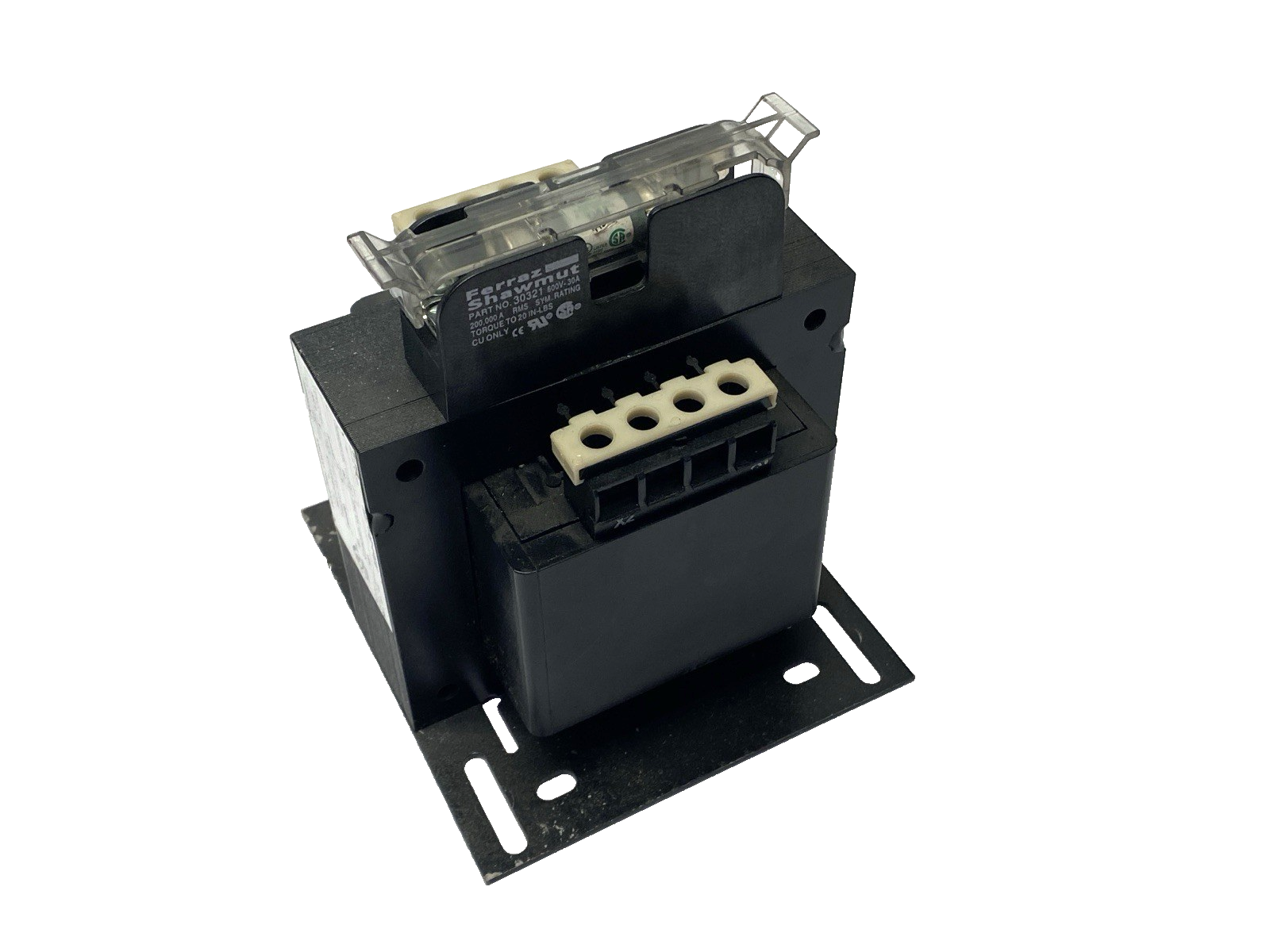 1497-D-BASX-1-N | Allen Bradley Ser. A Control Transformer MISSING TERMINAL SCREWS - Used - Maverick Industrial Sales
