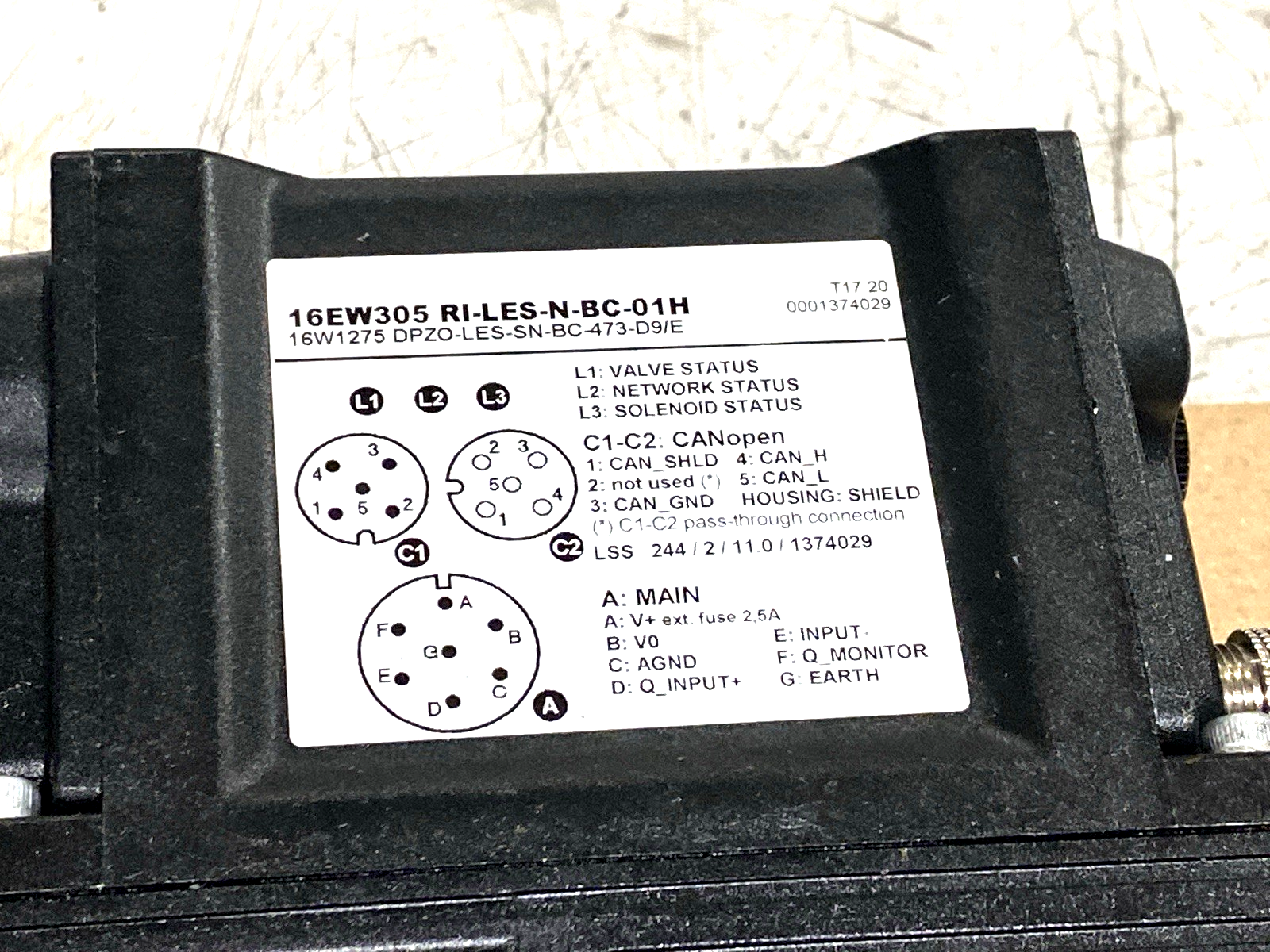 DPZO-LES-SN-BC473-D9/E | Atos Valve DLHZO-LES-SN-BC-040-L13 Bosch Rexroth 141113-2 - Used - Maverick Industrial Sales