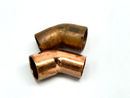 1/2" 45 Degree Street Elbow C x F Copper LOT OF 2 - Maverick Industrial Sales