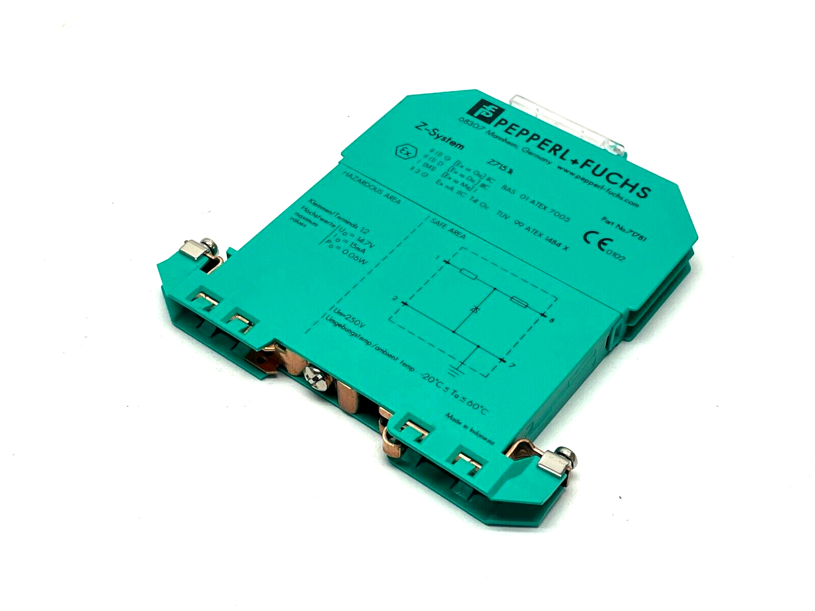 Pepperl+Fuchs 71781 Safety Barrier Module Z715.1k - Maverick Industrial Sales