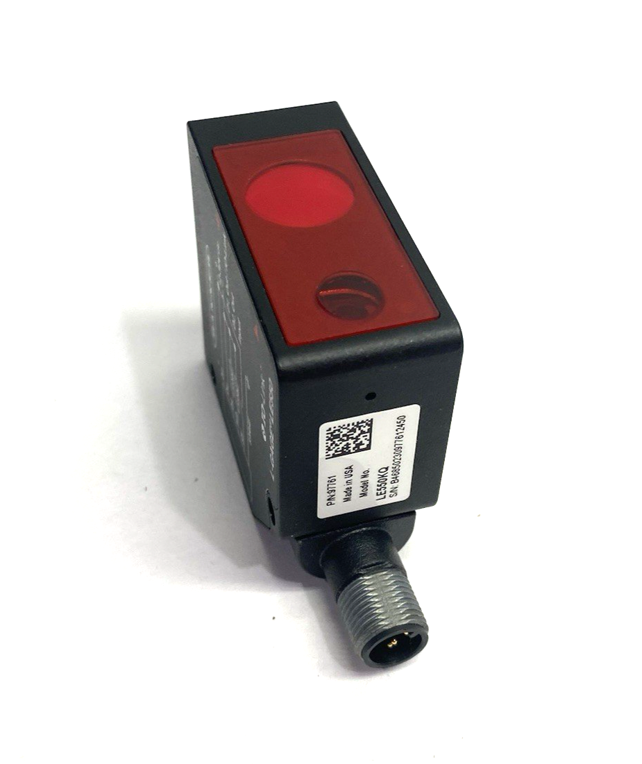 LE550KQ | Banner IO-Link Laser Displacement Sensor; Range: 100-1000 mm 97761 - Used - Maverick Industrial Sales