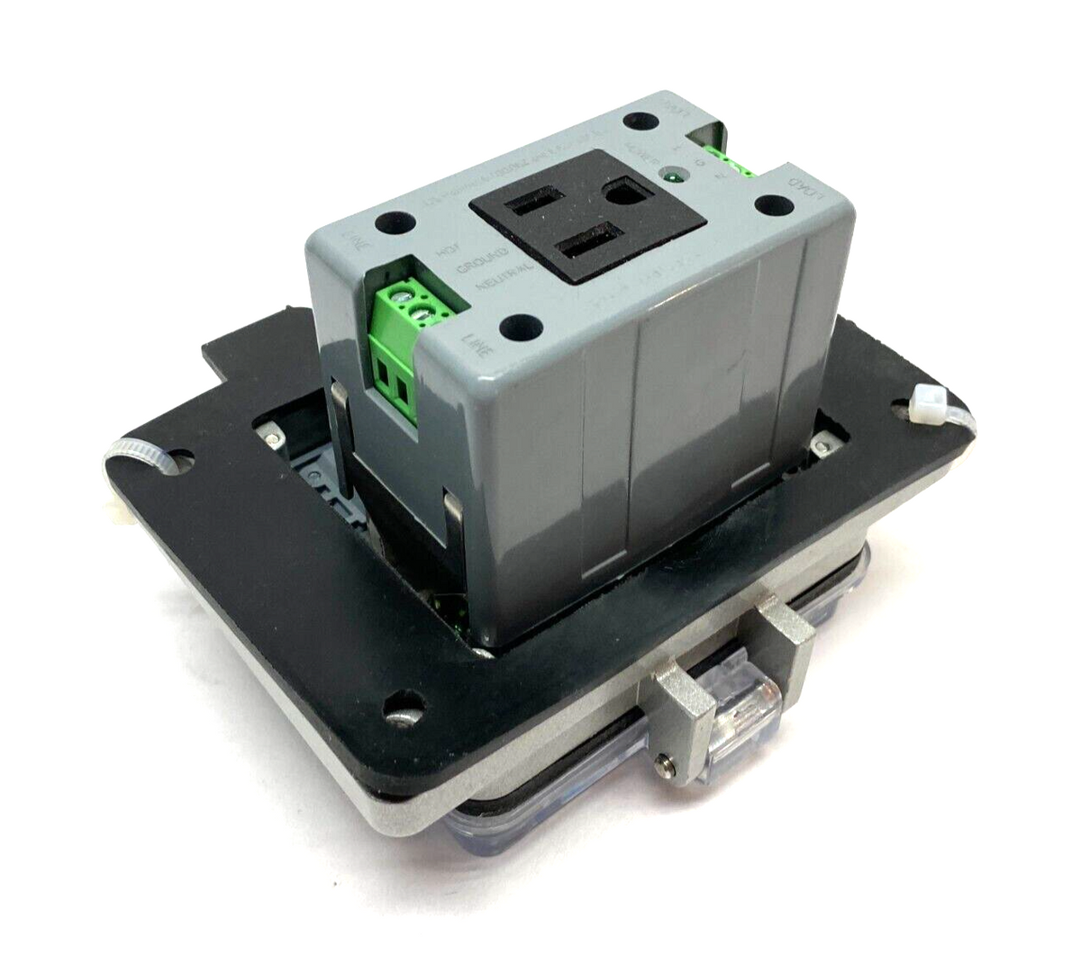 P-R2-K3RF3-U338 | Grace Tech. GracePort Ethernet Duplex Interface Panel Outlet - Used - Maverick Industrial Sales