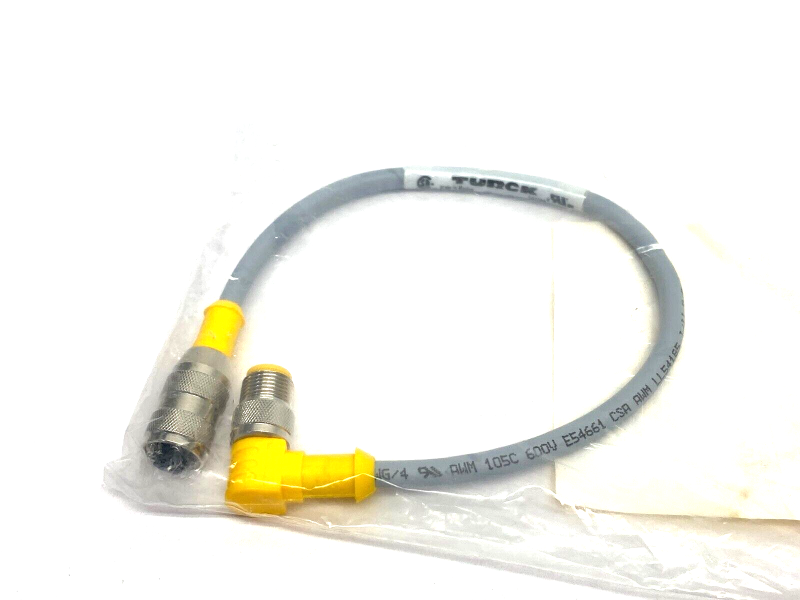 Turck RK 4.4T-0.3-WS 4.4T/S101 Flexlife Double Ended Cordset M12 U2444-18 - Maverick Industrial Sales