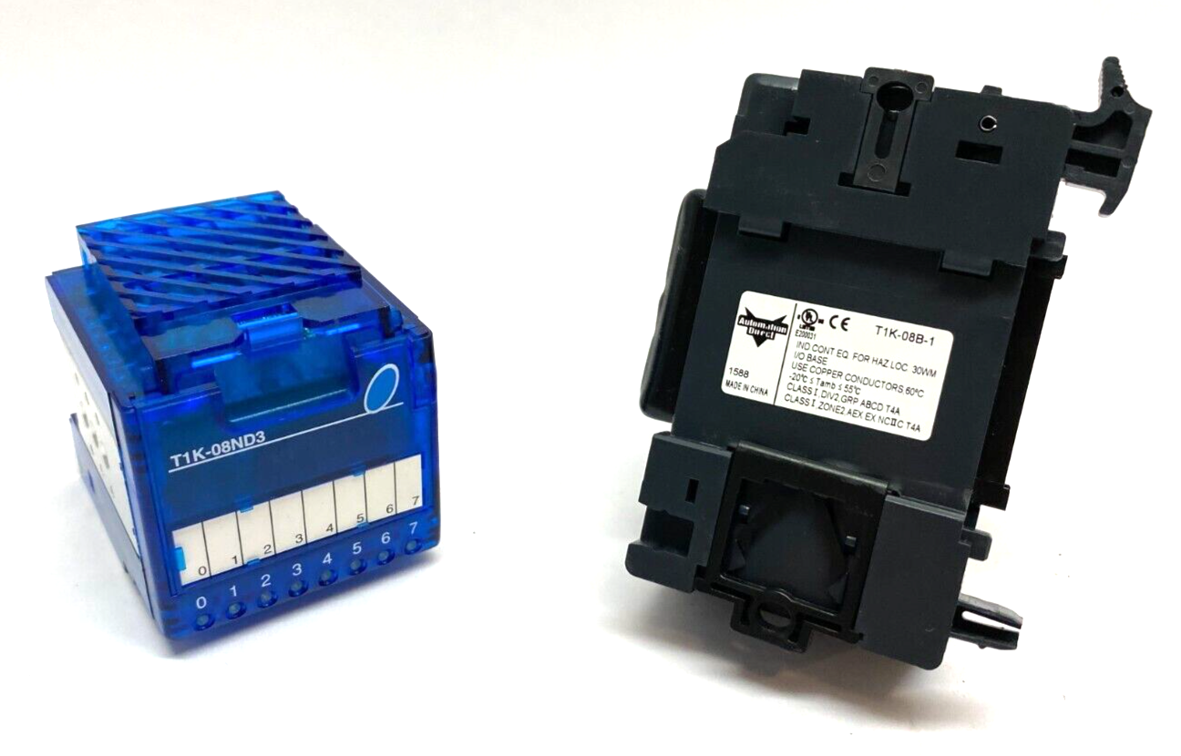 Automation Direct T1K-08ND3 Terminator I/O Discrete Input Module T1K-08B-1 Base - Maverick Industrial Sales