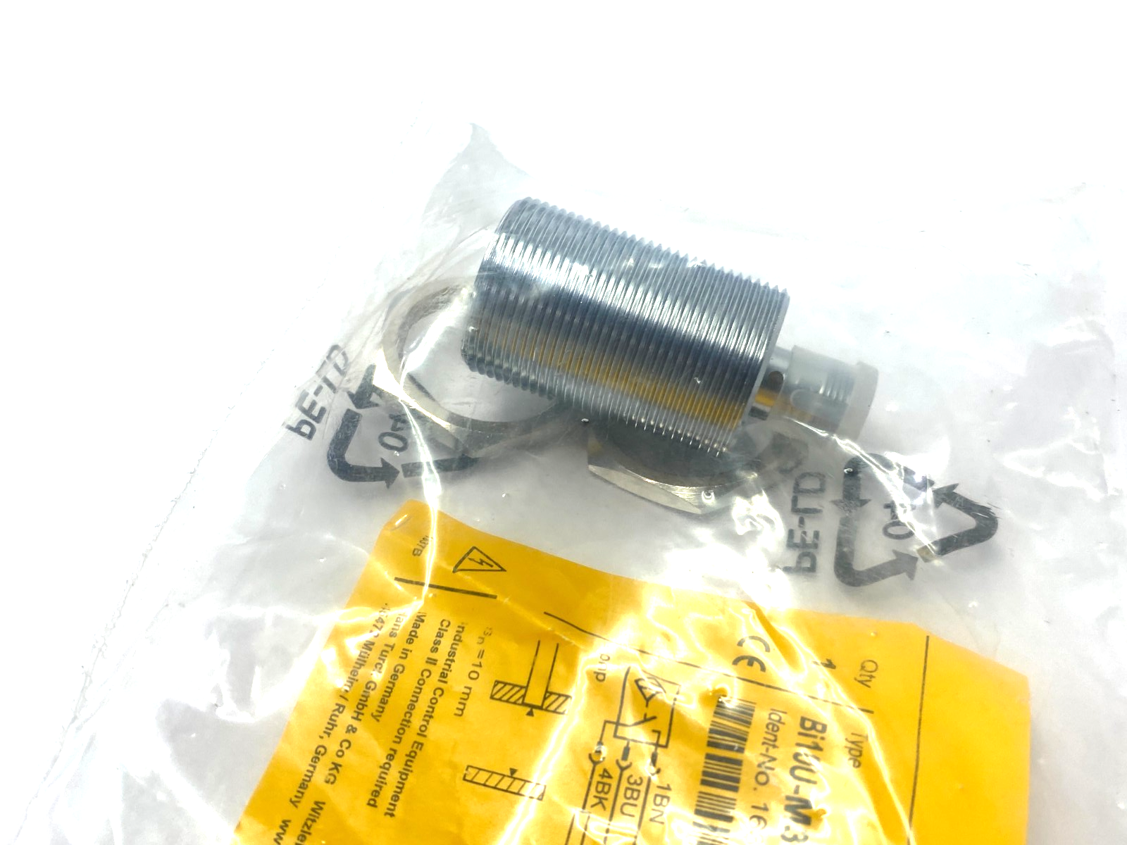 Turck Bi10U-M30-AP6X-H1141 uprox Inductive Proximity Sensor 1636140 - Maverick Industrial Sales