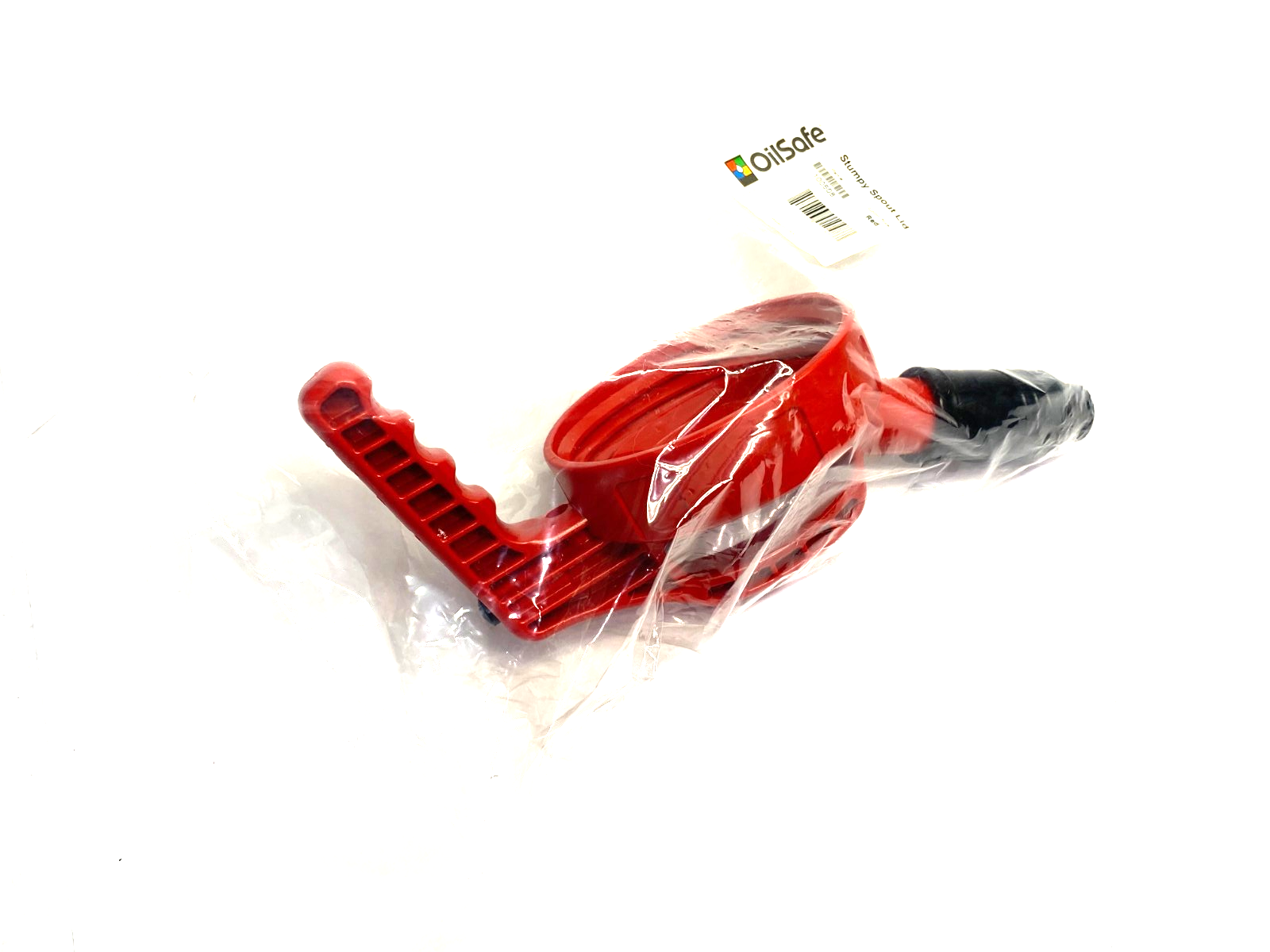 100508 | Oilsafe Stumpy Wide Spout Lid, Red - New - Maverick Industrial Sales