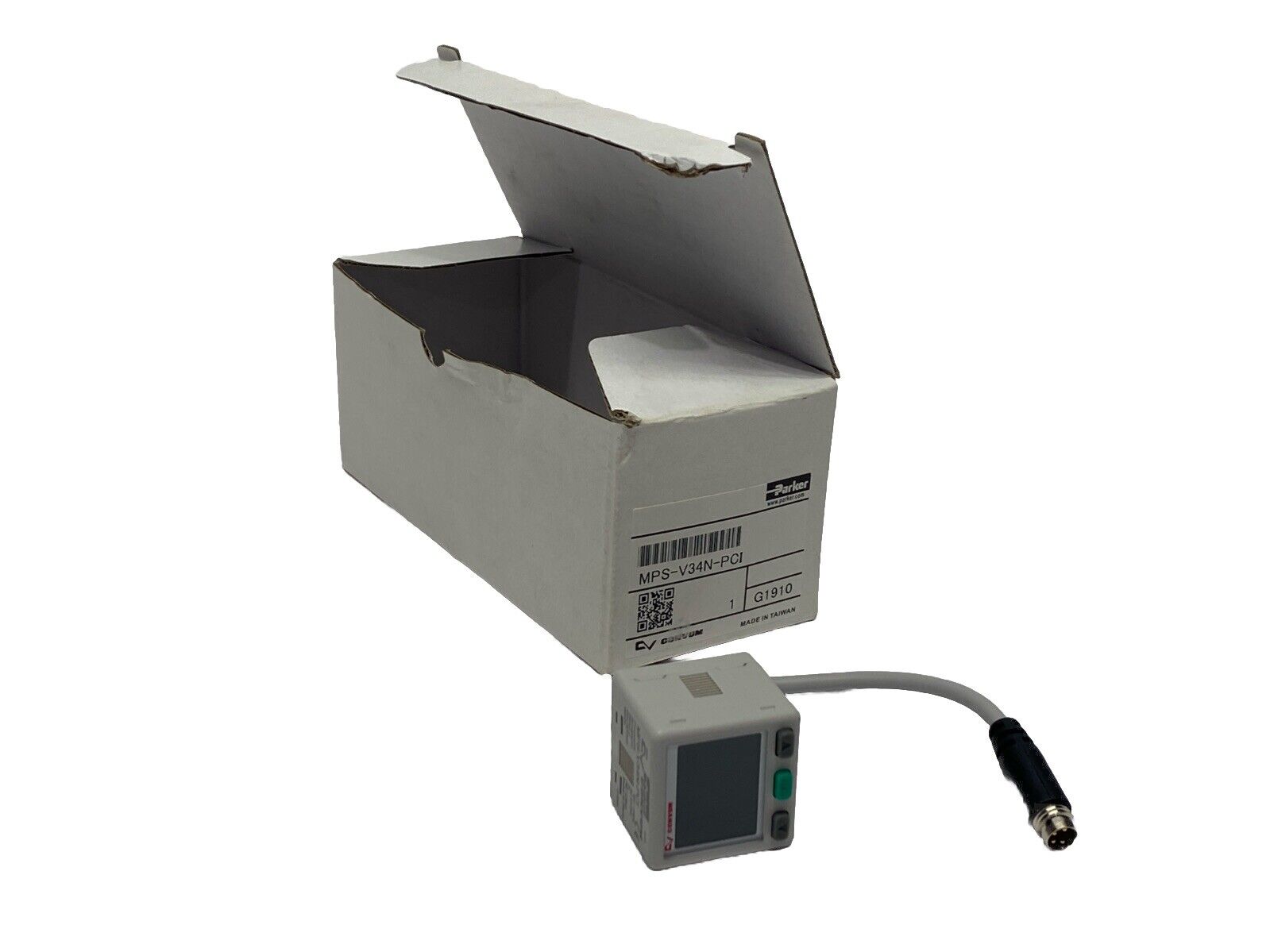 Parker MPS-V34N-PCI Pneumatic Pressure Sensor 12-24VDC - Maverick Industrial Sales
