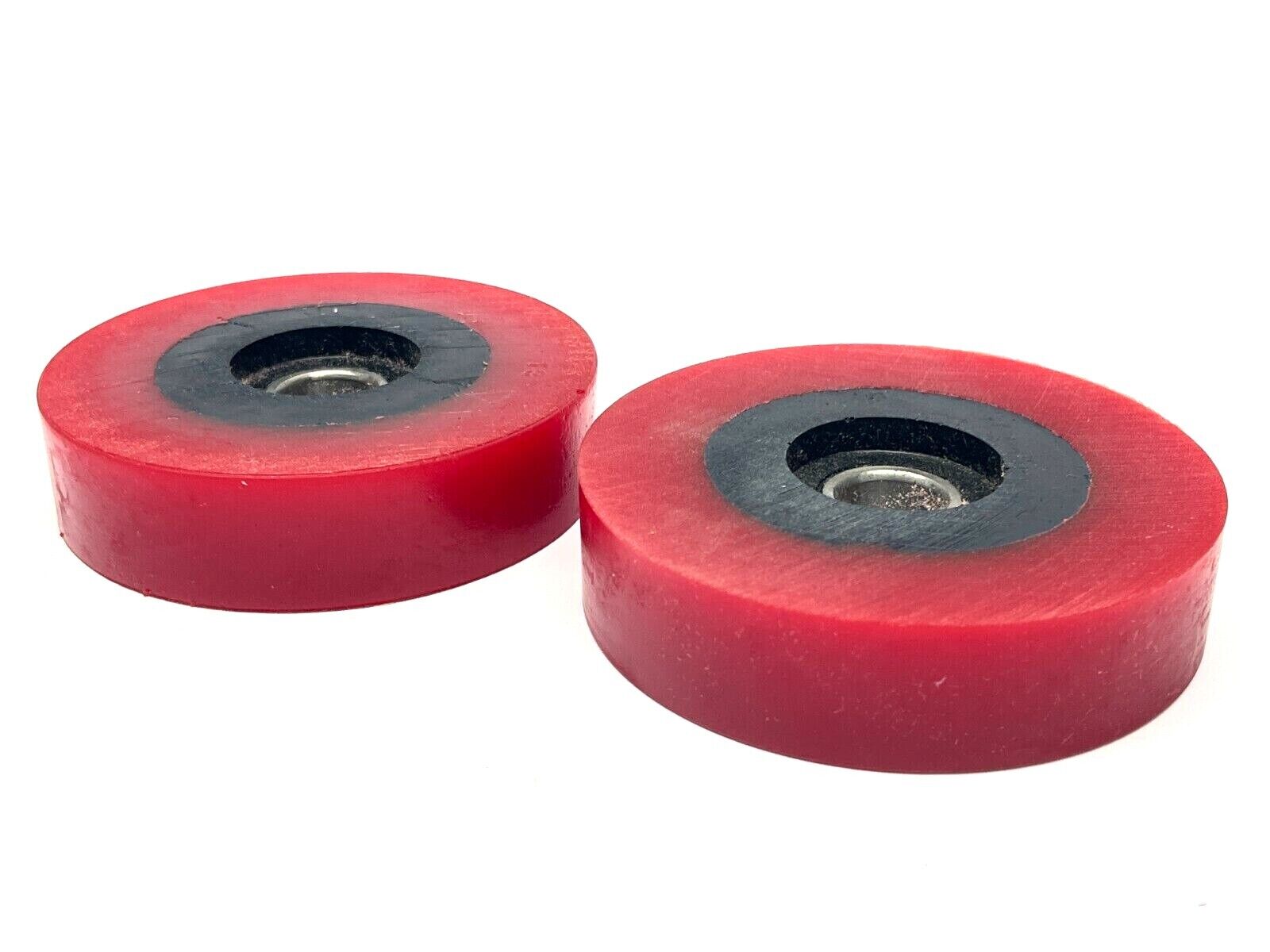 SI Systems 701-8121 Polyurethane Wheel 1" Wide 4" Diameter LOT OF 2 - Maverick Industrial Sales