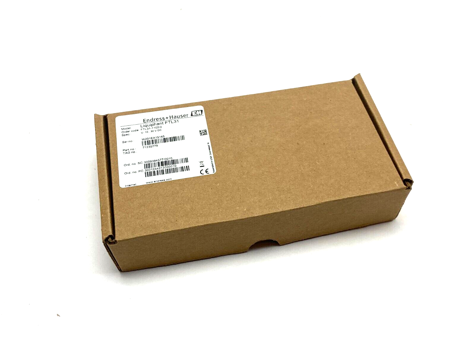 Endress+Hauser FTL31-1102/0 Liquiphant Vibronic Point Level Detection Switch - Maverick Industrial Sales