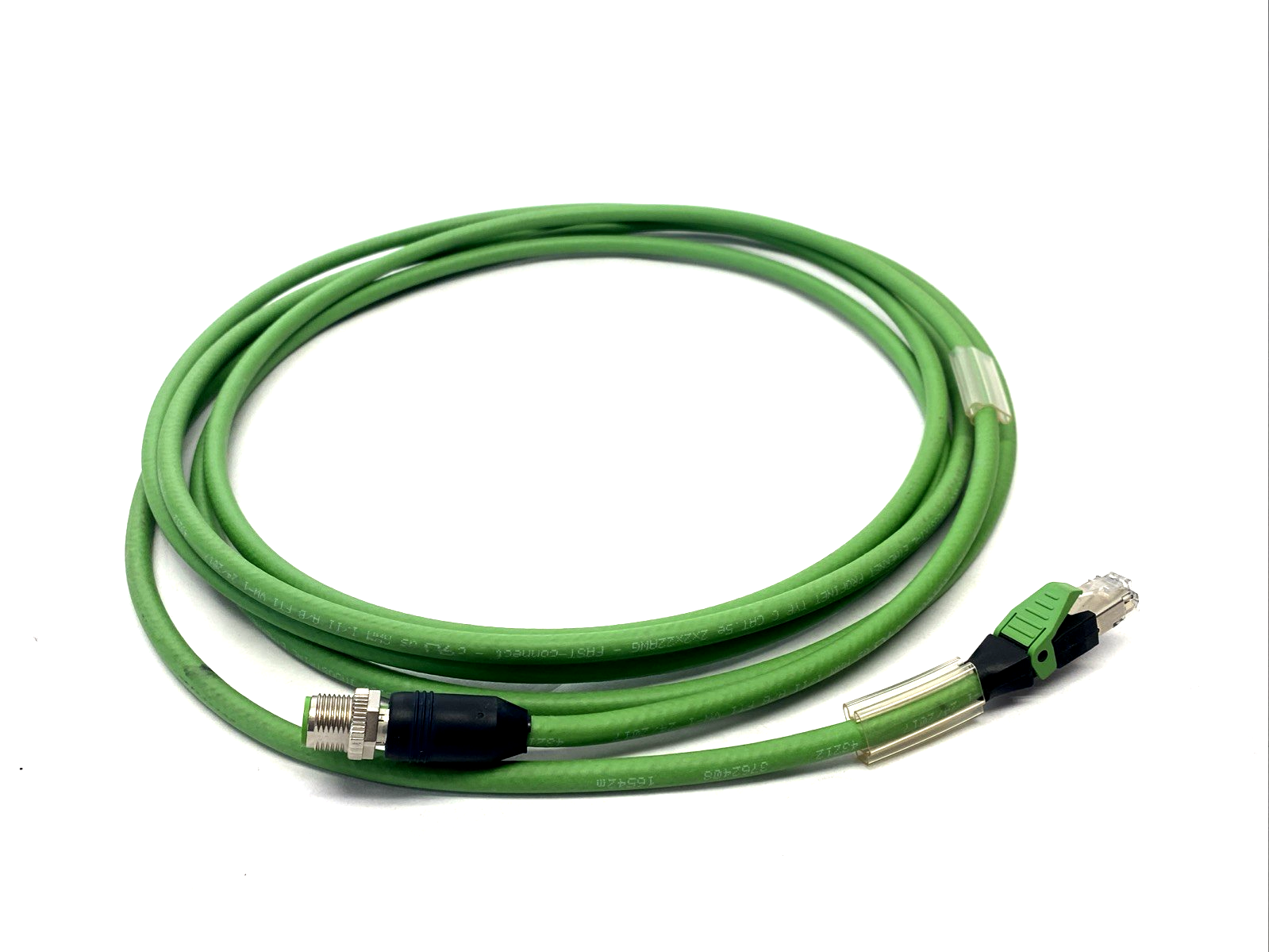 Murr Elektronik 7000-44711-7960400 Cordset, M12 Male D-Code 4-Pin To RJ45 4m - Maverick Industrial Sales
