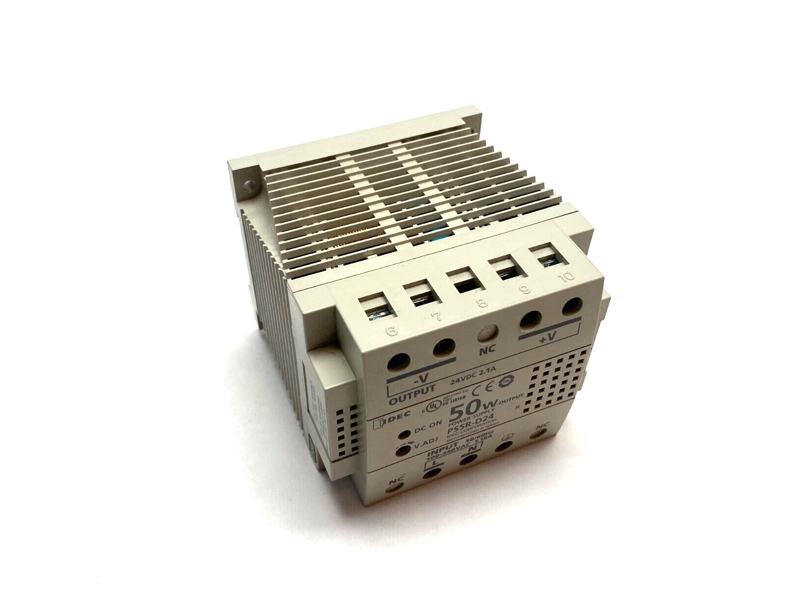 IDEC PS5R-D24 Power Supply AC-DC 24V 2.1A 85-264V DIN Rail Mount - Maverick Industrial Sales