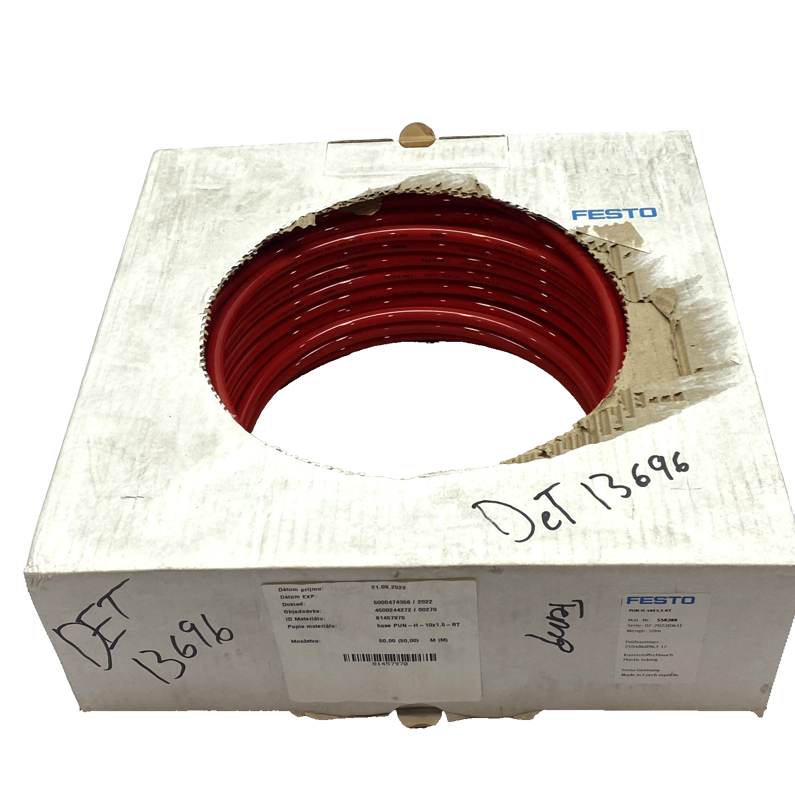 Festo PUN-H-10 x 1.5-SW Pneumatic Tubing 50m 197393 - Maverick Industrial Sales