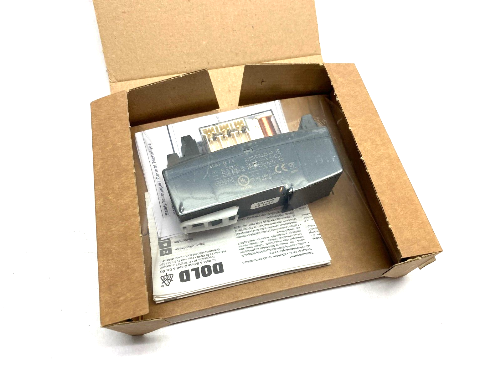 E. Dold & Söhne HL3096N-60-900-24 Safemaster Interface Module 0068118 - Maverick Industrial Sales