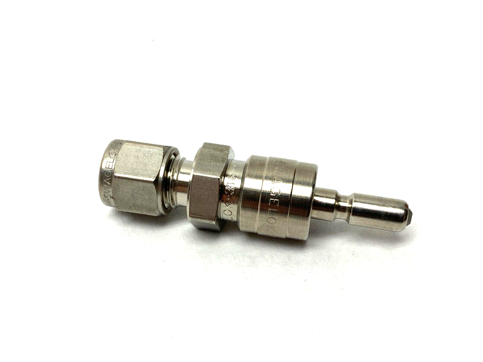 Swagelok SS-QC4-S-6M0 Stainless Steel Instrument Quick-Connect Stem 6mm Tube - Maverick Industrial Sales