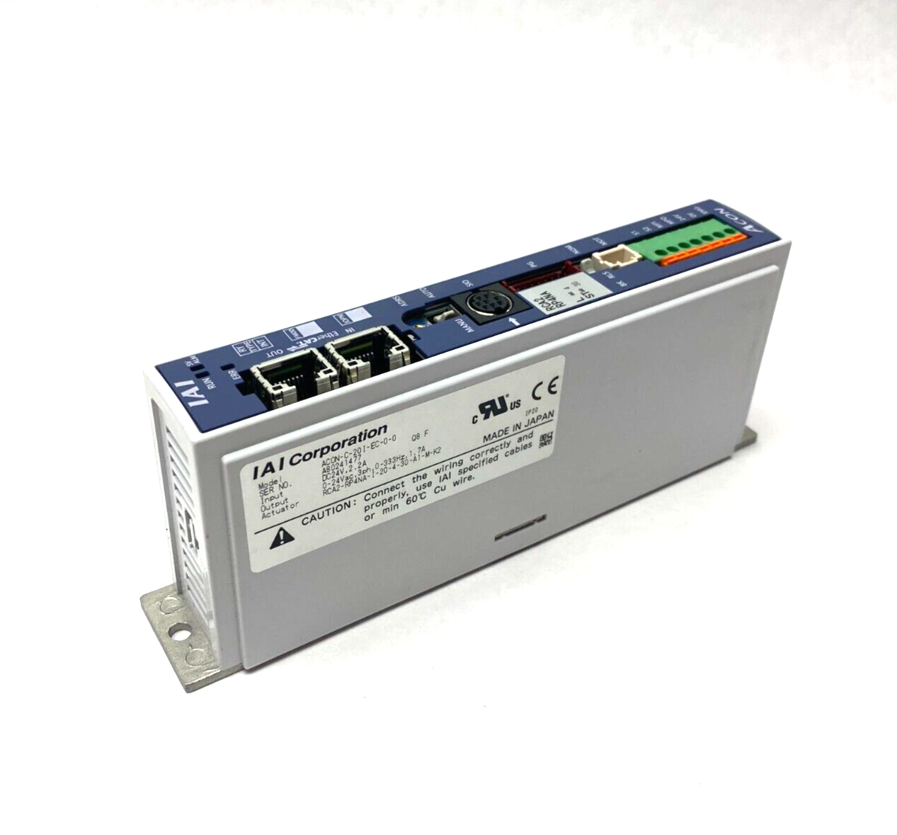 IAI ACON-C-20I-EC-0-0 Actuator Positioning Controller 24VDC 2.2A - Maverick Industrial Sales