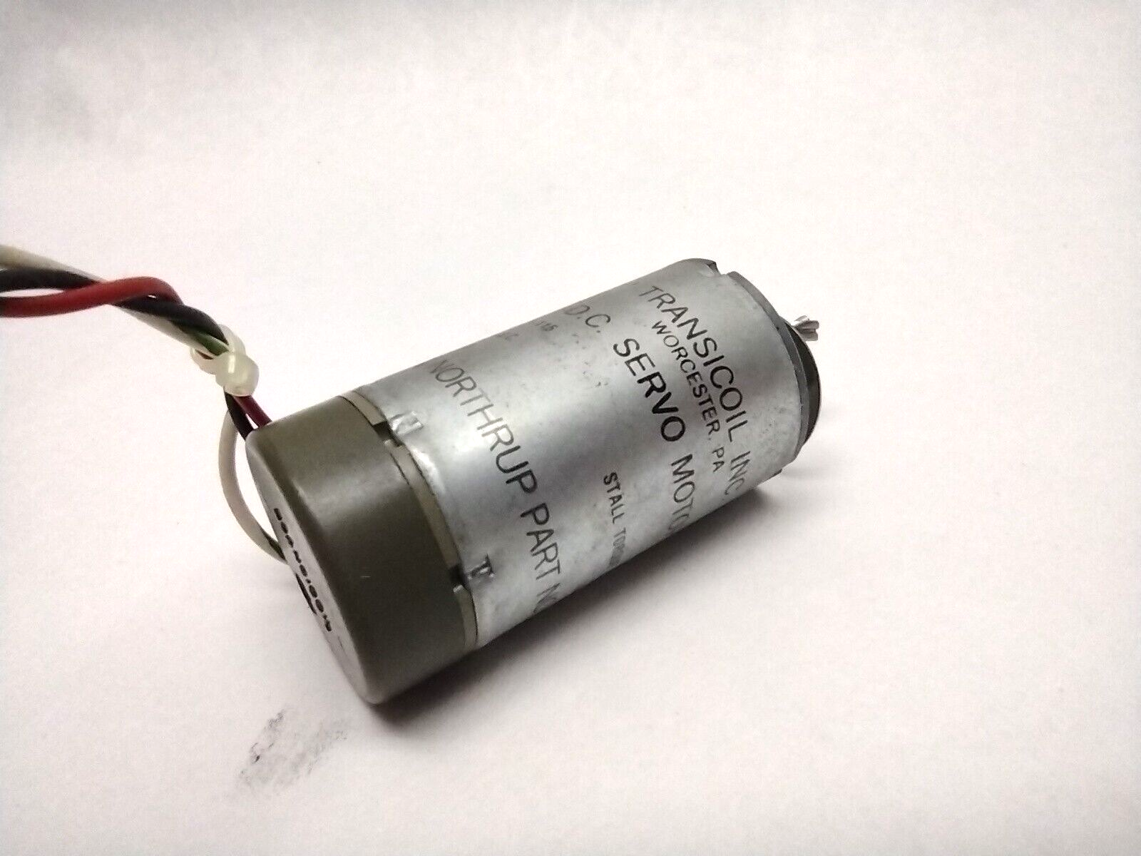 1081-116 | Transicoil DC Servo Motor 24VDC 8800rpm - Used - Maverick Industrial Sales