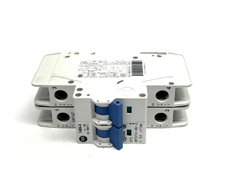 Allen Bradley 1489-A2C150 Ser. A Miniature Circuit Breaker 15A 2P - Maverick Industrial Sales